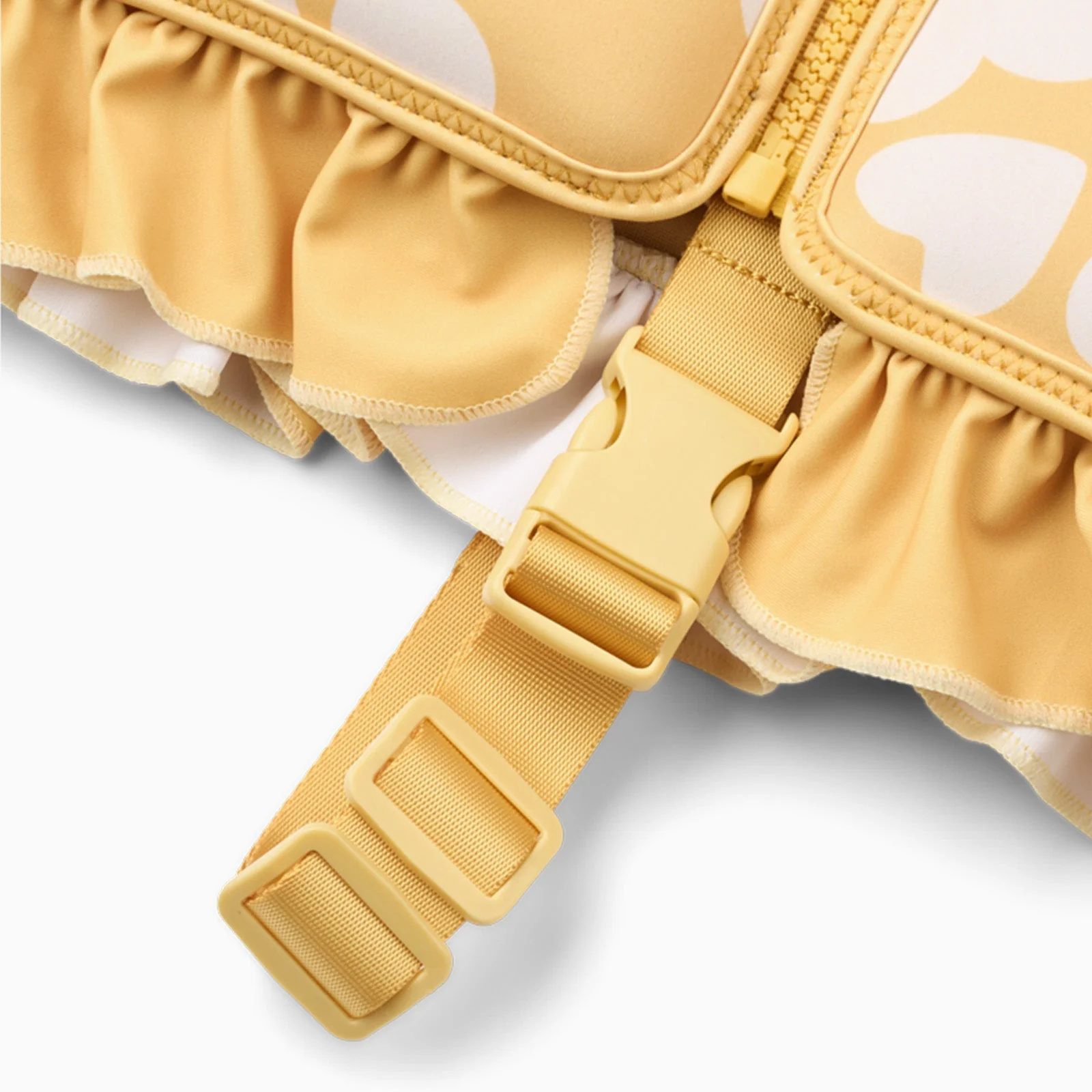 Liewood Dove Swim Vest - Frill Flower Yellow - Image 4