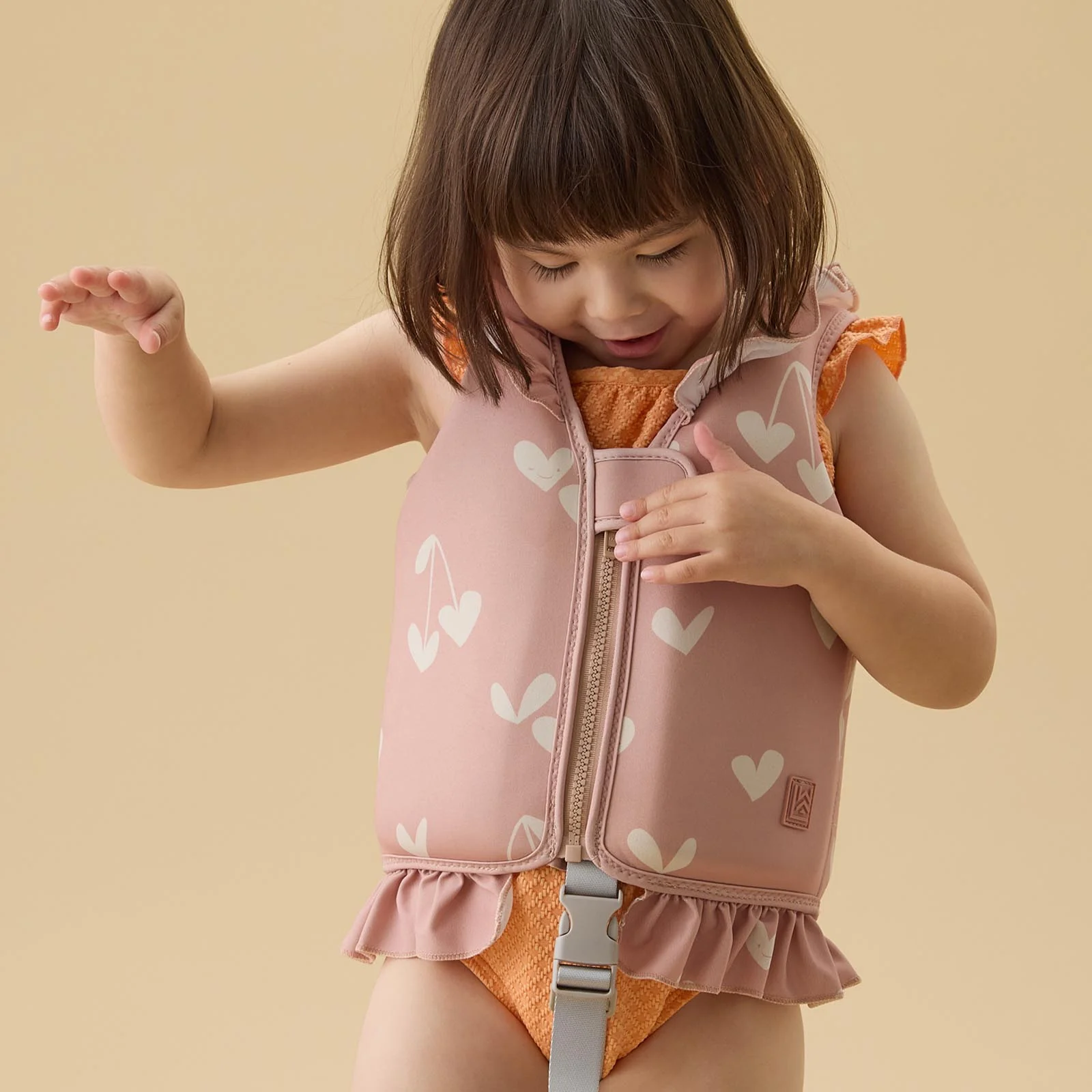 Liewood Dove Swim Vest - Frill Sweethearts