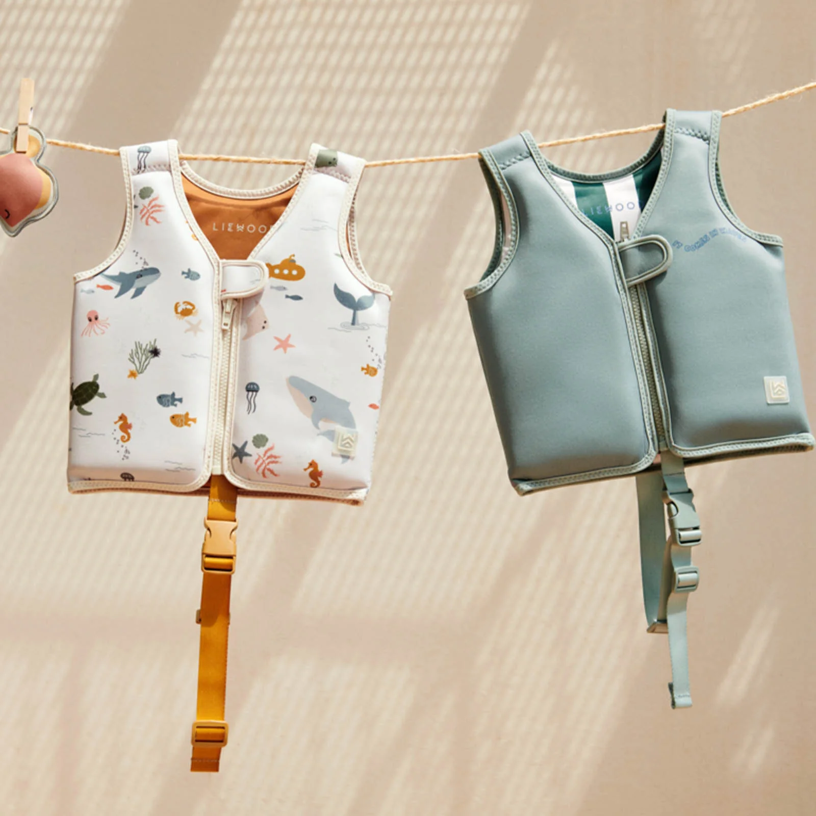 Liewood Dove Swim Vest - Sea Creature - Image 4