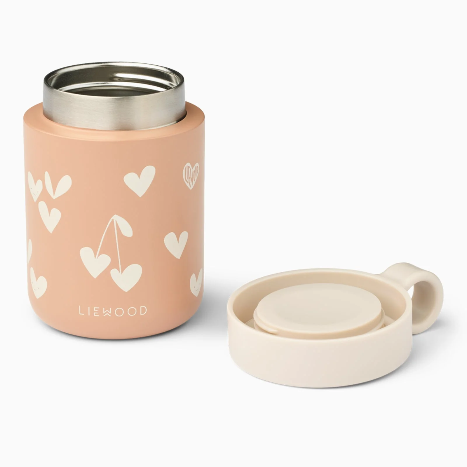 Liewood Kiani Printed Food Jar - Sweethearts - Image 2