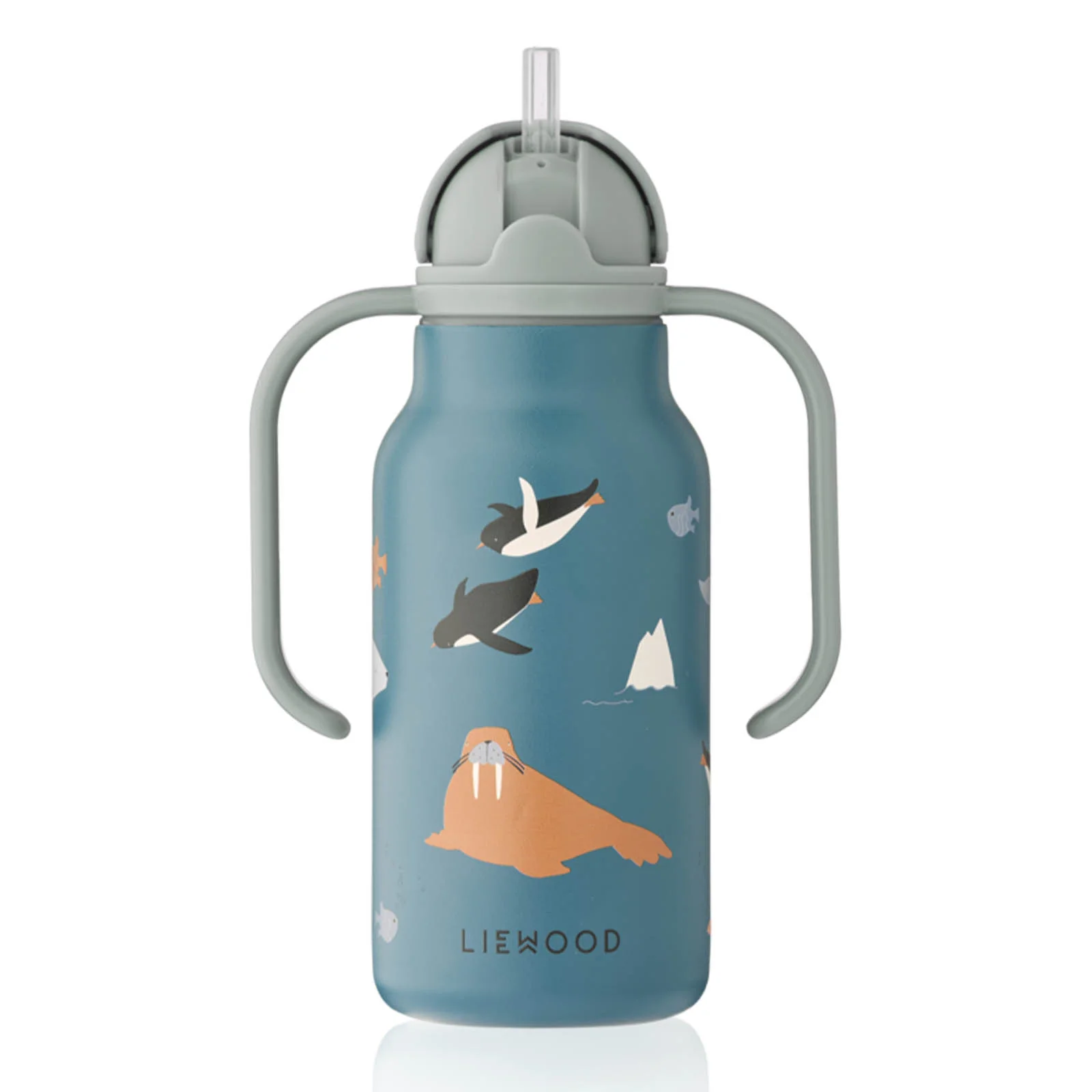 Liewood Kimmie Water Bottle 250ml - Arctic Sea - Image 2