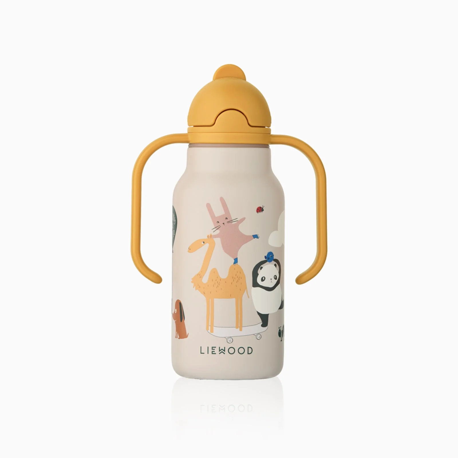 Liewood Kimmie Water Bottle 250ml - Around the World