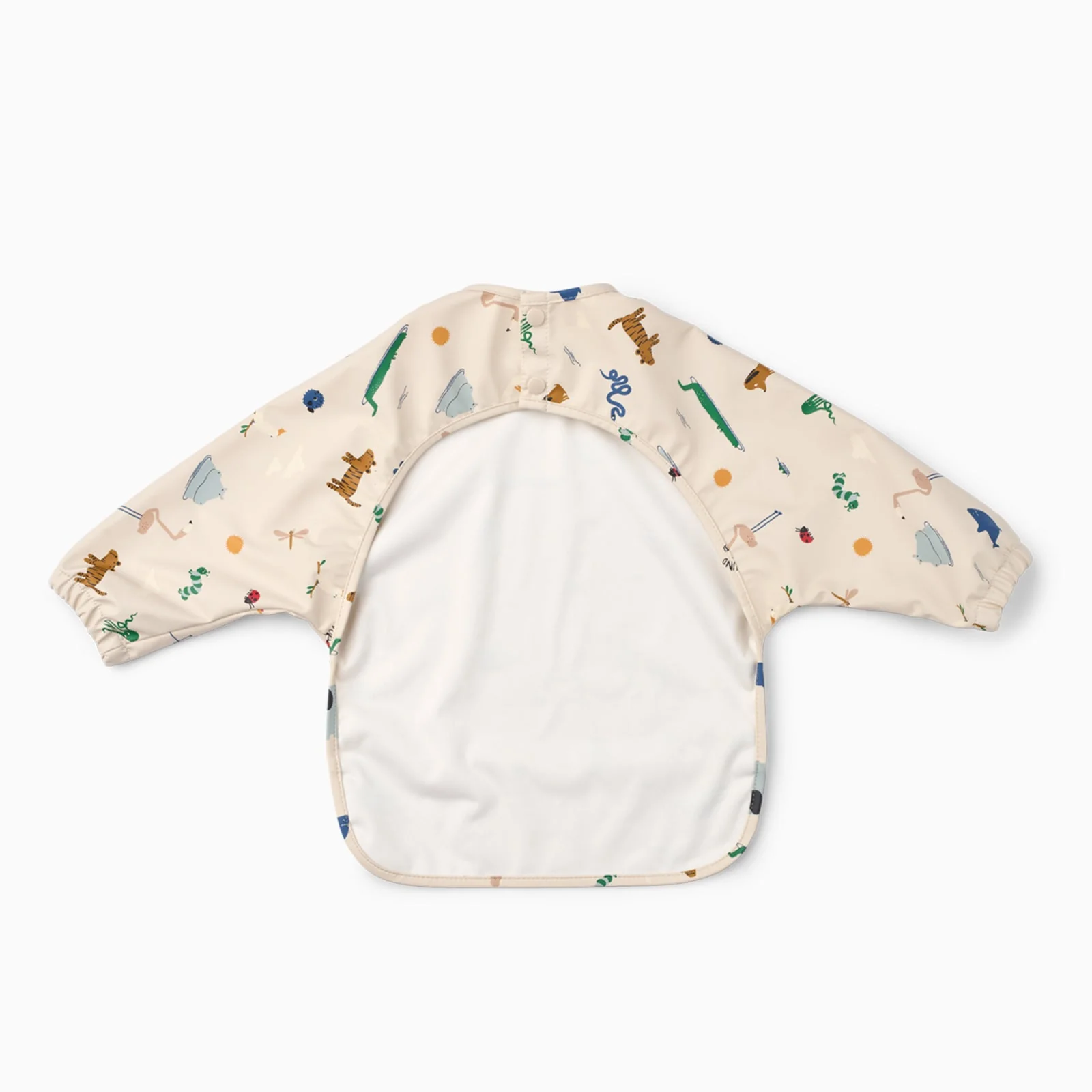 Liewood Long Sleeved Merle Cape Bib - Around the World - Image 2
