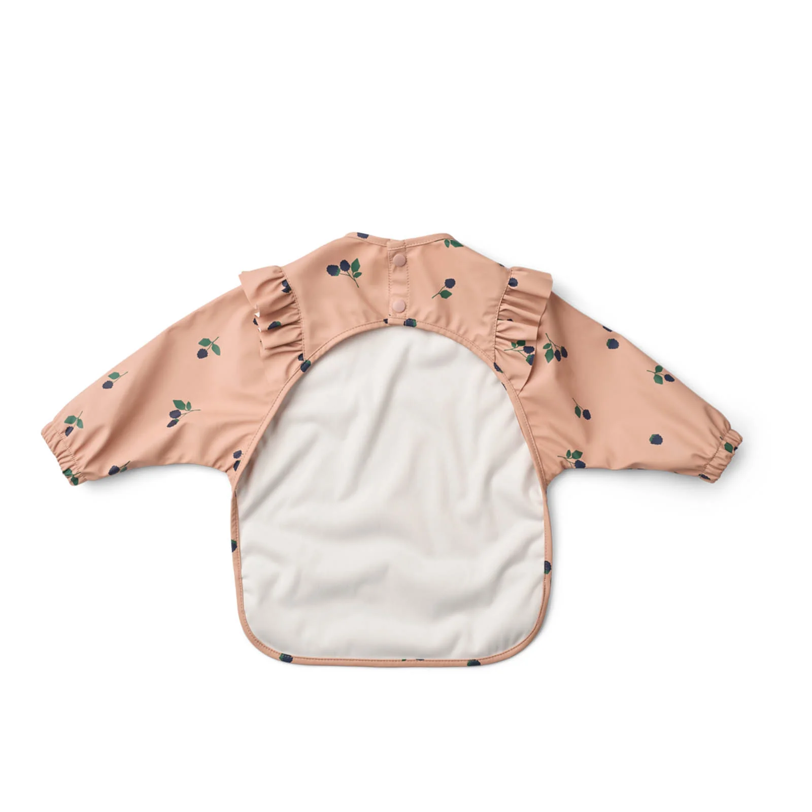 Liewood Long Sleeved Merle Cape Bib - Berry Pale Tuscany - Image 3