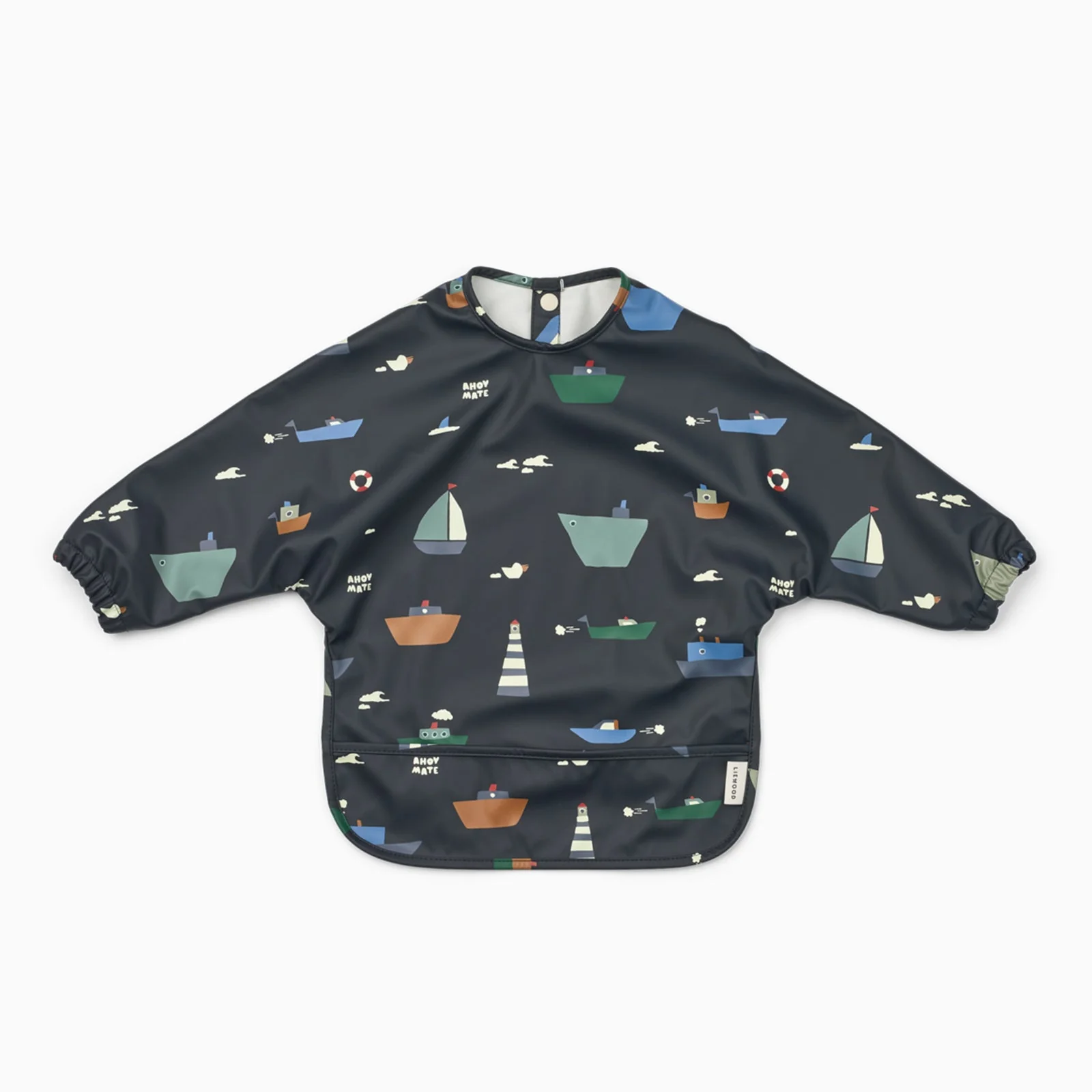 Liewood Long Sleeved Merle Cape Bib - Sailing - Image 2