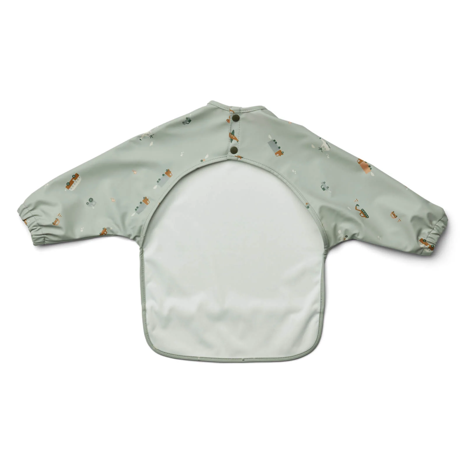 Liewood Long Sleeved Merle Cape Bib - Vehicles Mix - Image 2