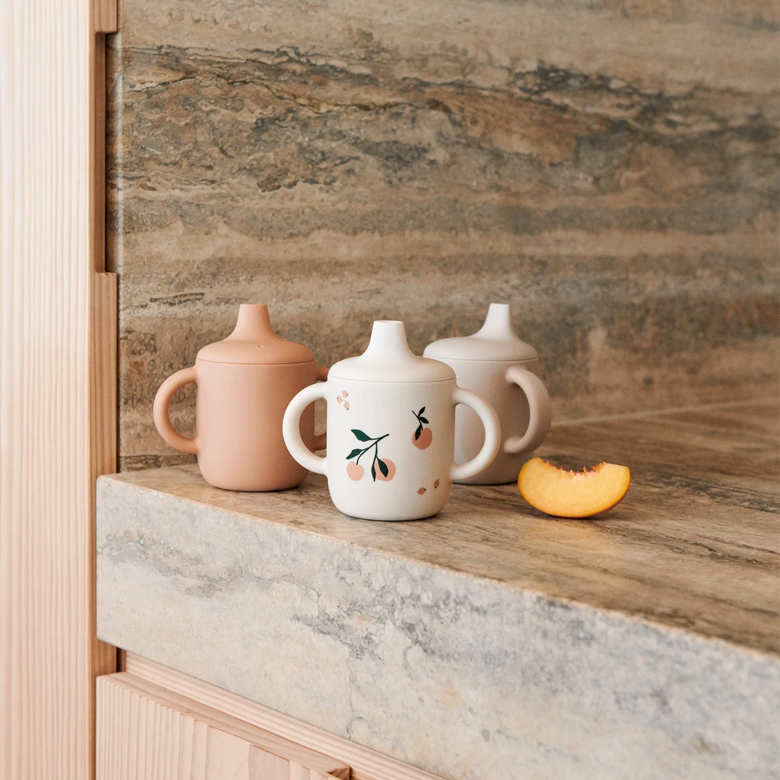 Liewood Neil Sippy Cup - Peach Mix - Image 4