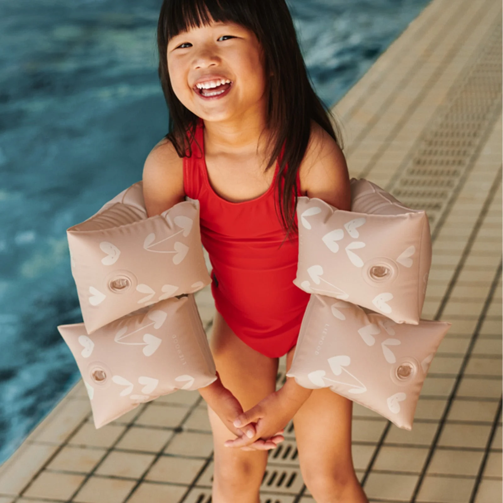 Liewood Shirley Printed Arm Bands 2pack - Sweethearts