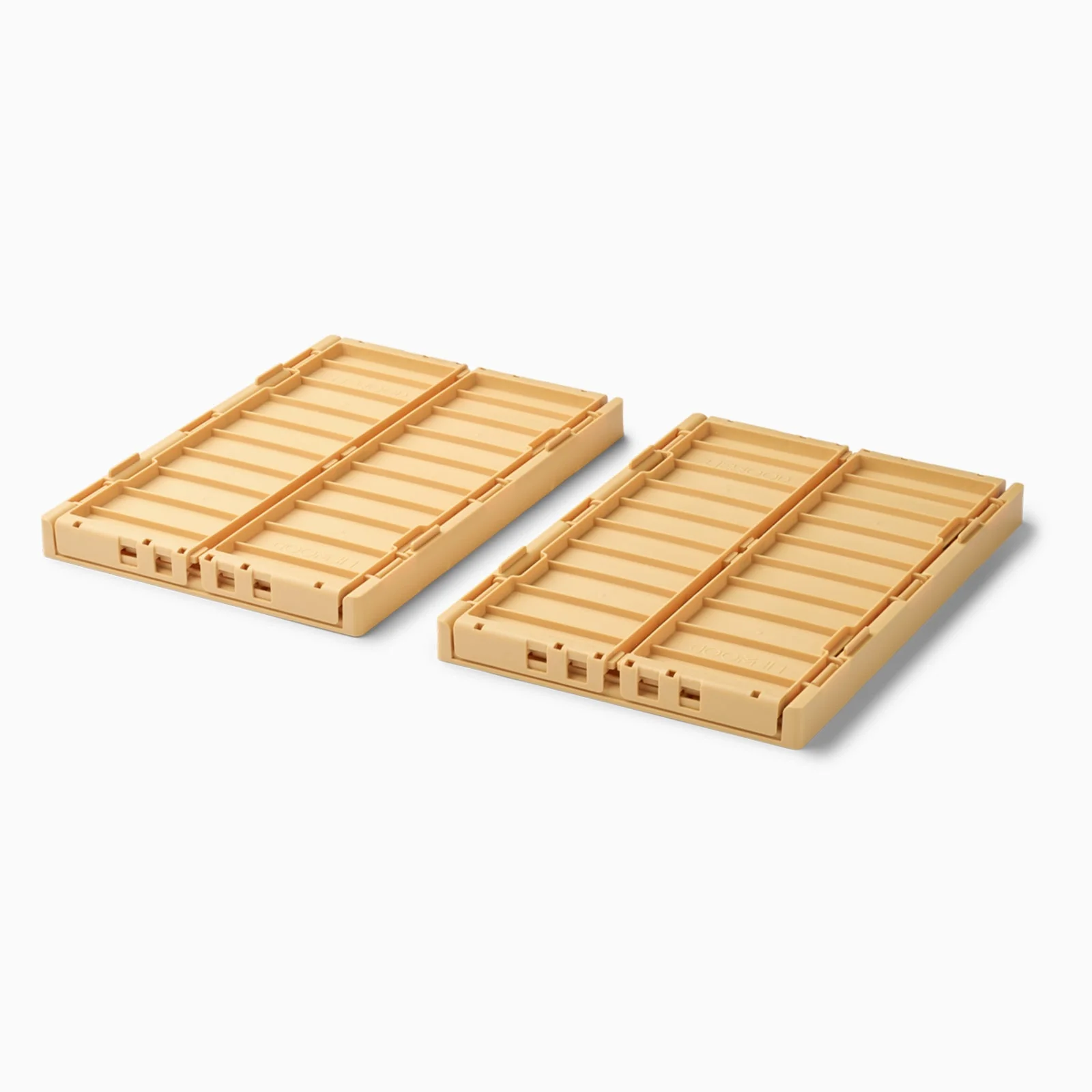 Liewood Weston Storage Box M 2 Pack - Yellow - Image 2