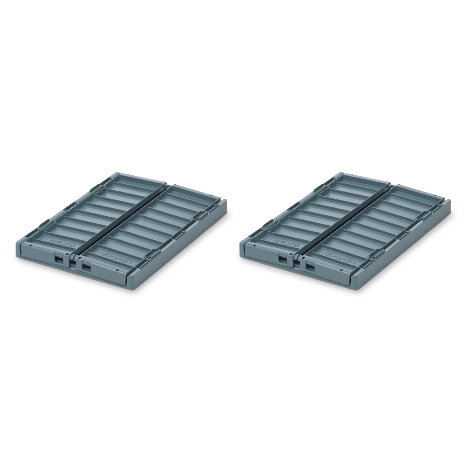 Liewood Weston Storage Box S 2 Pack - Whale Blue
