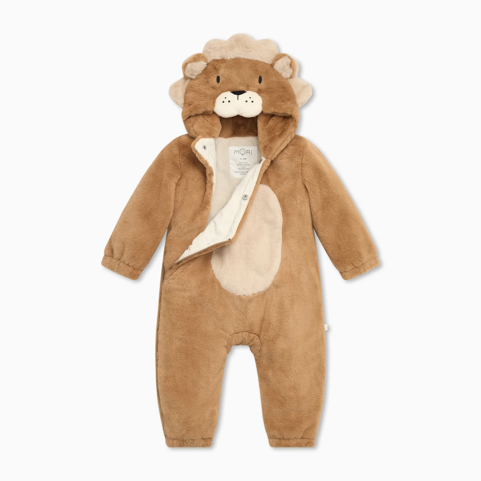 Lion Faux Fur Pramsuit - Image 6