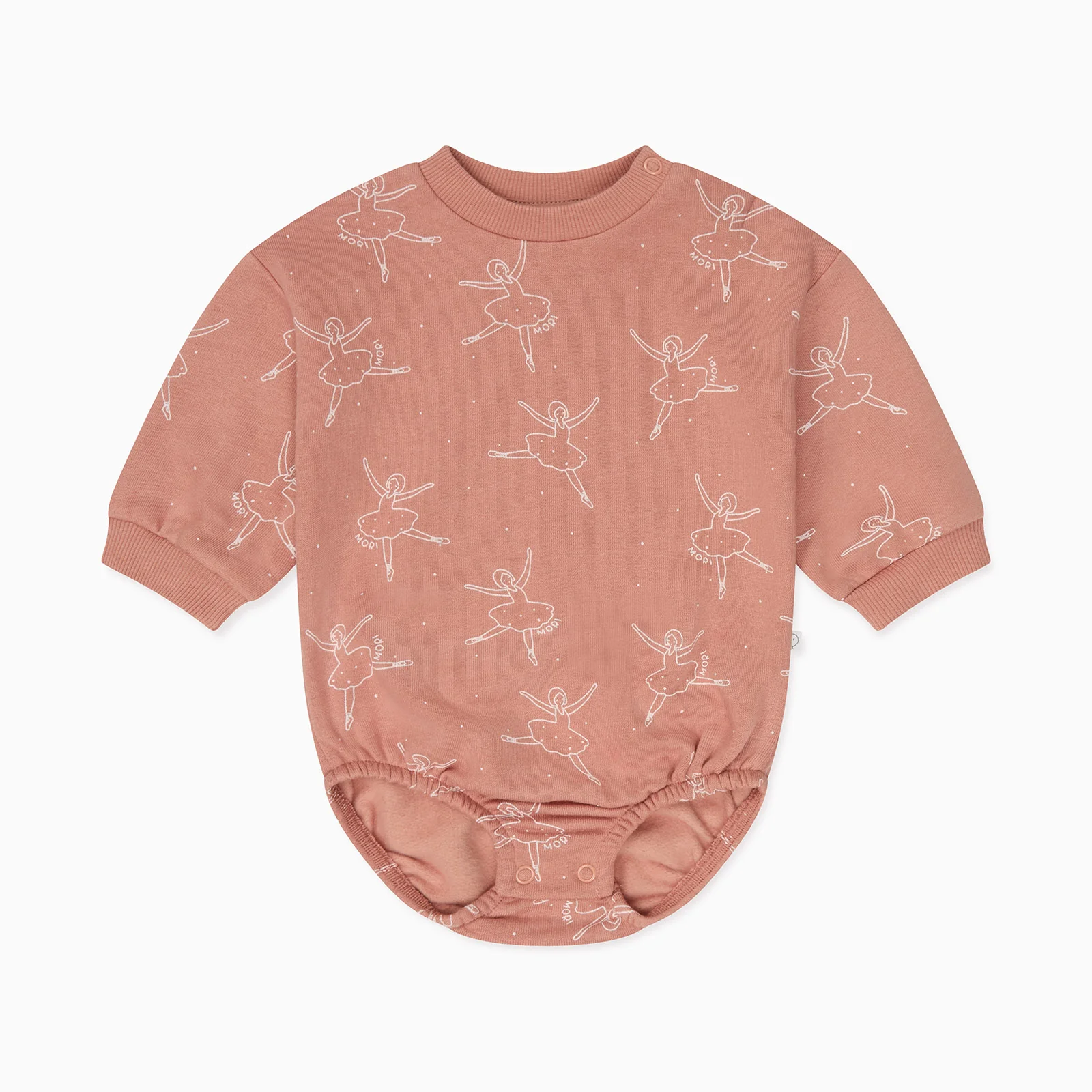 Little Ballerina Sweatshirt Bodysuit - Image 4