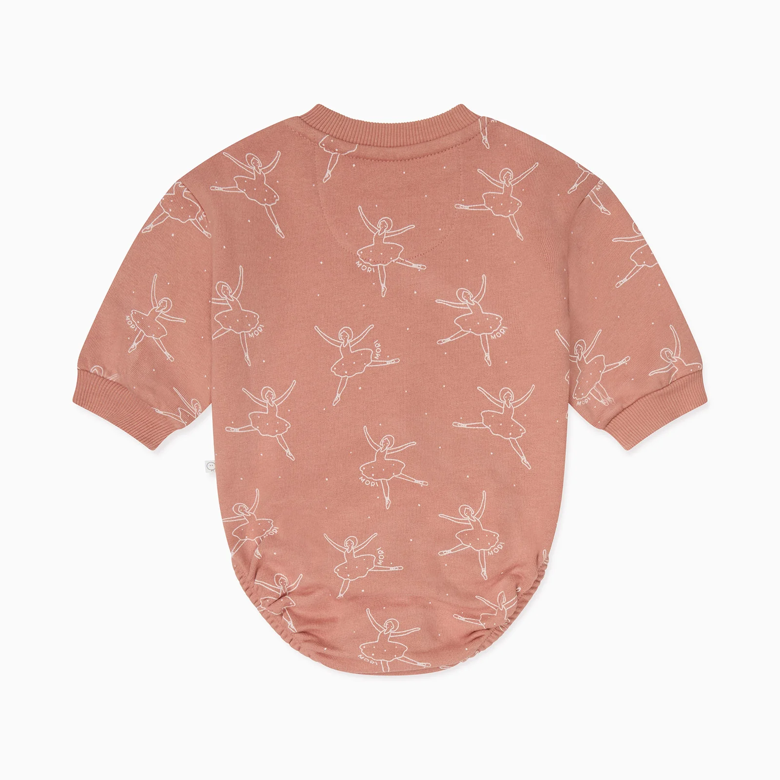 Little Ballerina Sweatshirt Bodysuit - Image 5
