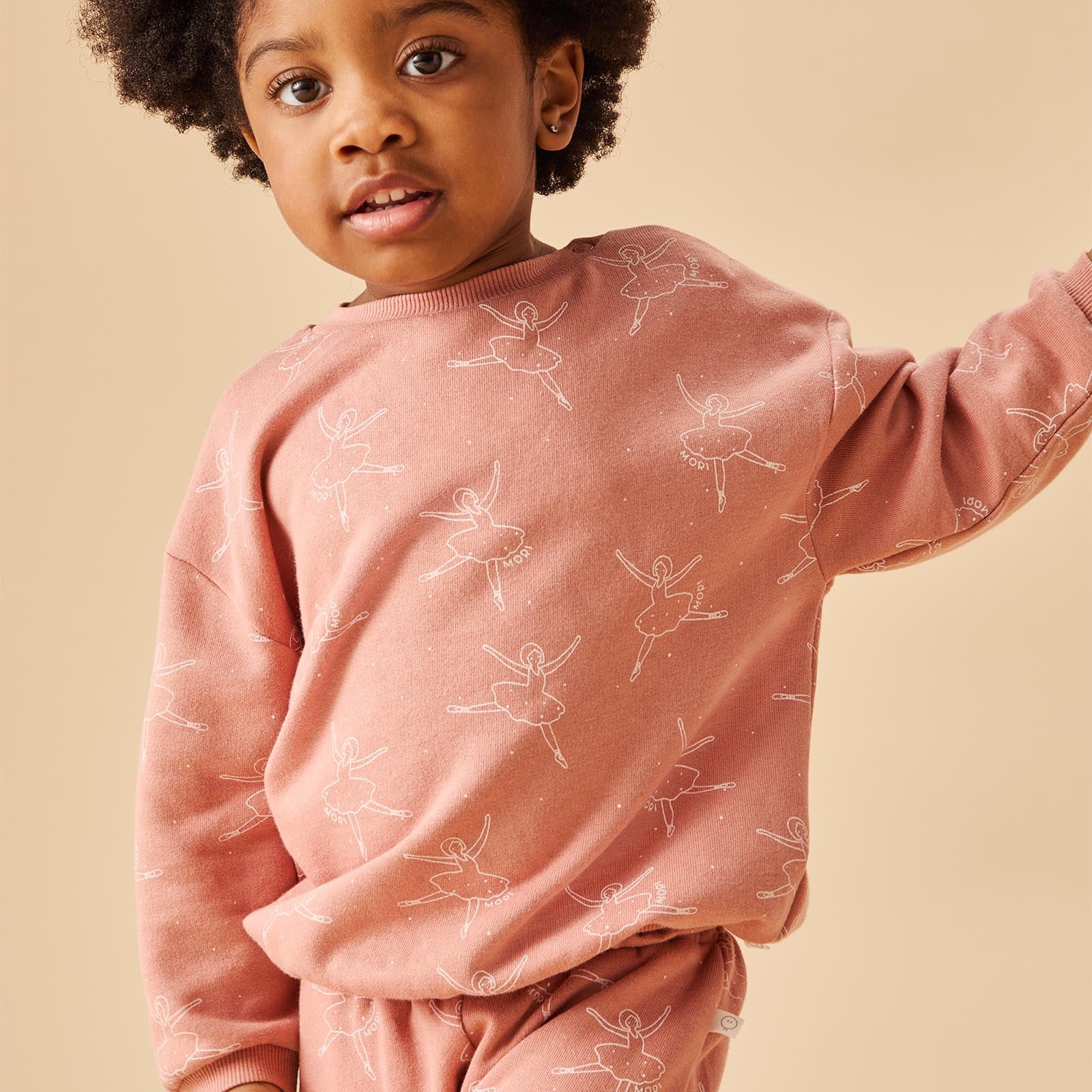 Little Ballerina Sweatshirt & Joggers - Image 2
