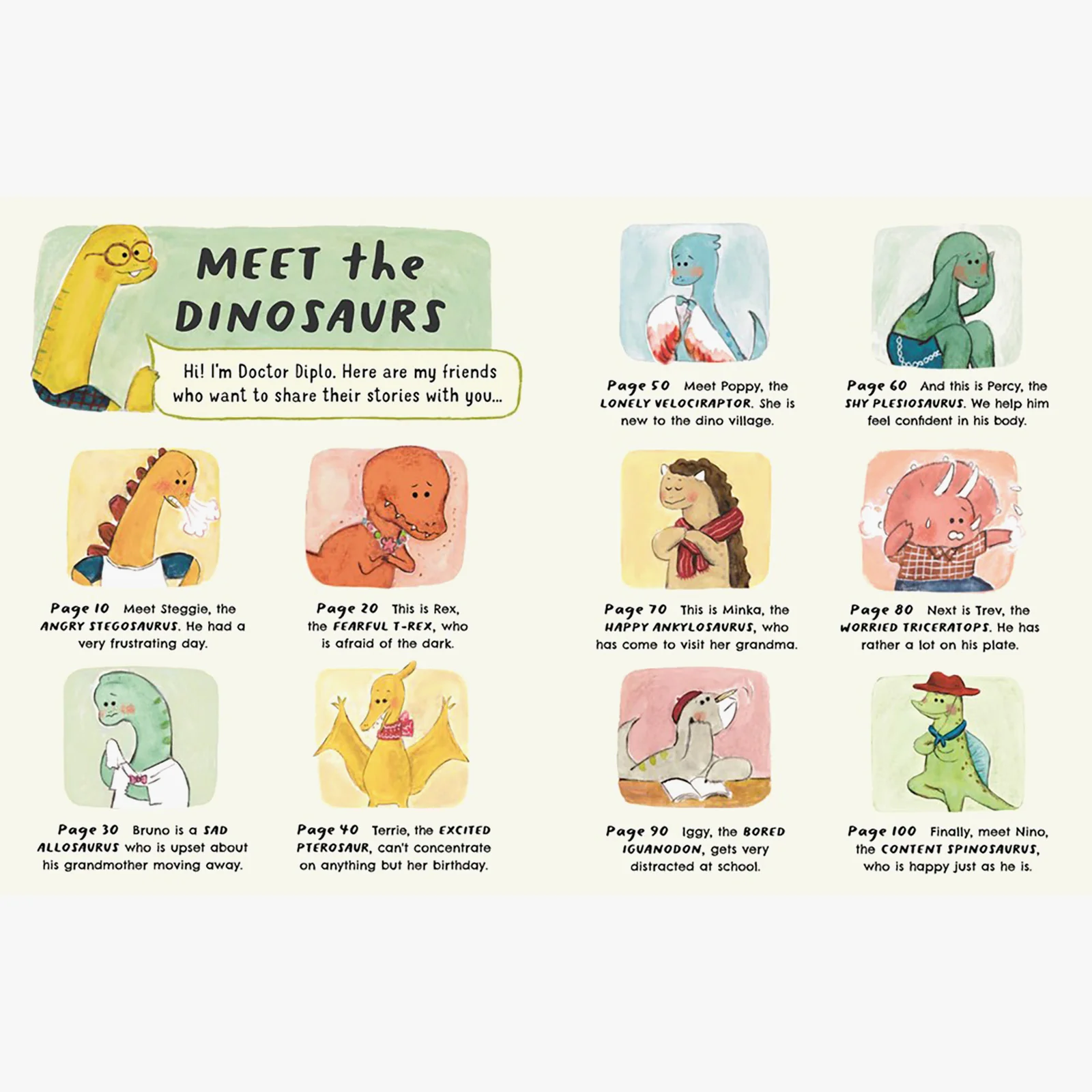Little Dinosaurs, Big Feelings Book - Image 2