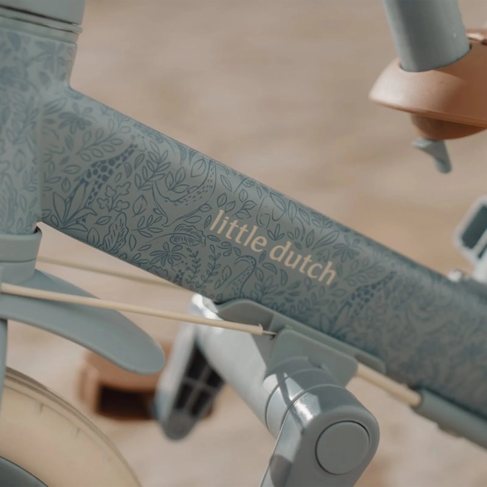 Little Dutch 4 in 1 Tricycle – Blue - Image 4
