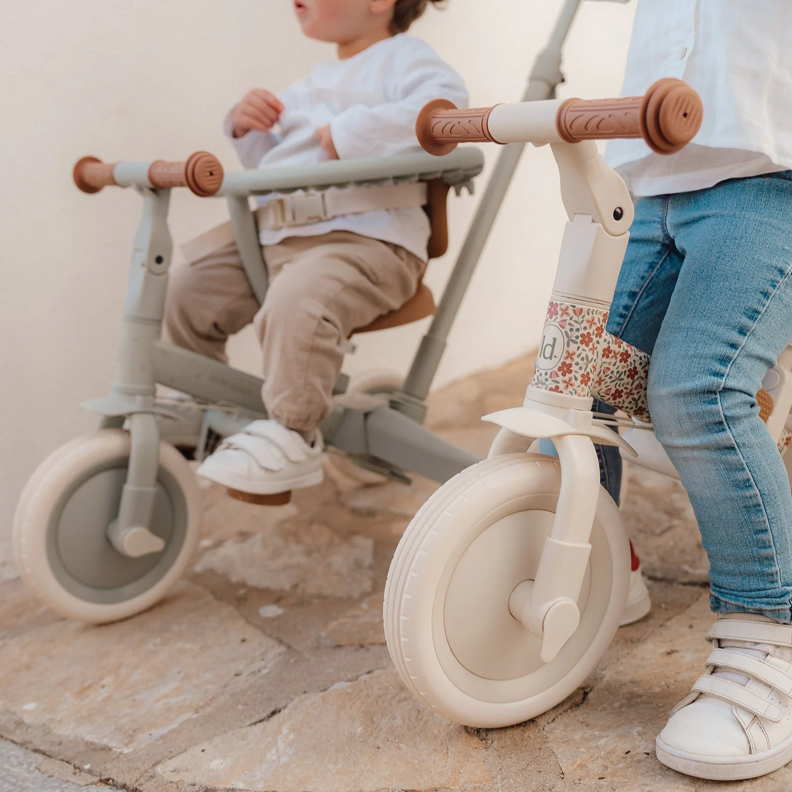 Little Dutch 4 in 1 Tricycle – Green - Image 8