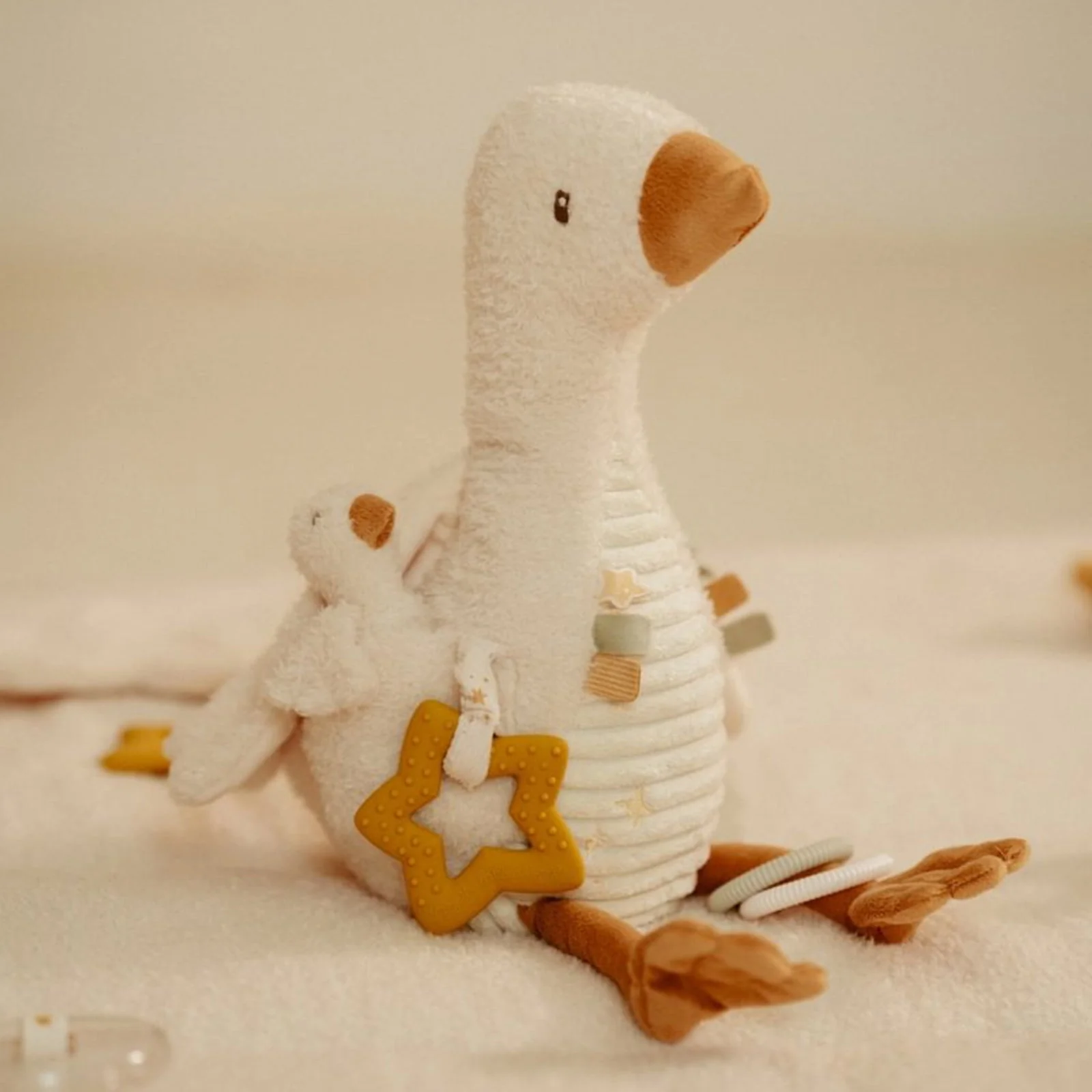 Little Dutch Activity Cuddle Toy - Little Goose