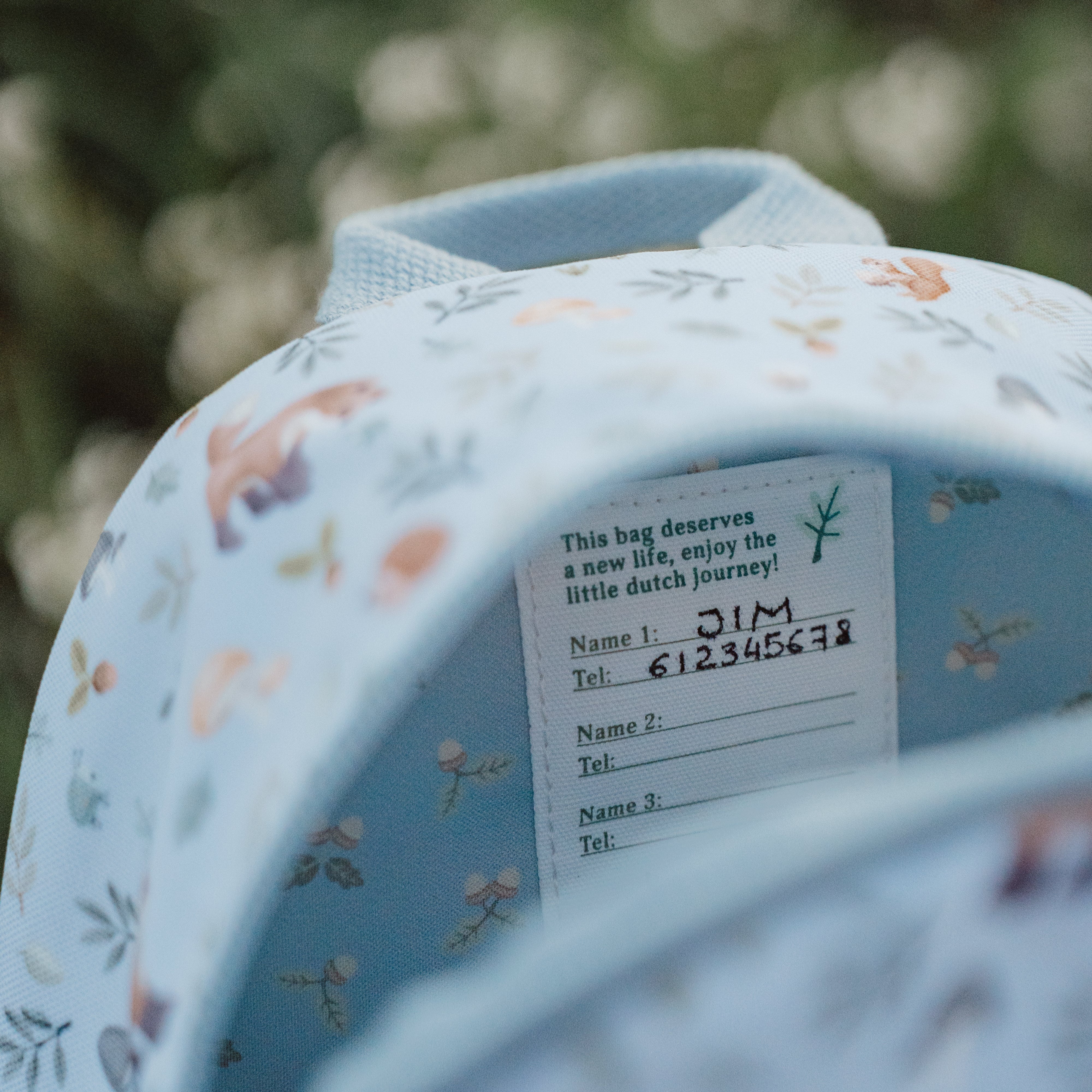 Little Dutch Backpack - Blue - Image 4