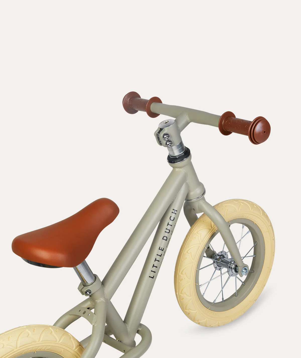 Little Dutch Balance Bike Matte - Green - Image 2