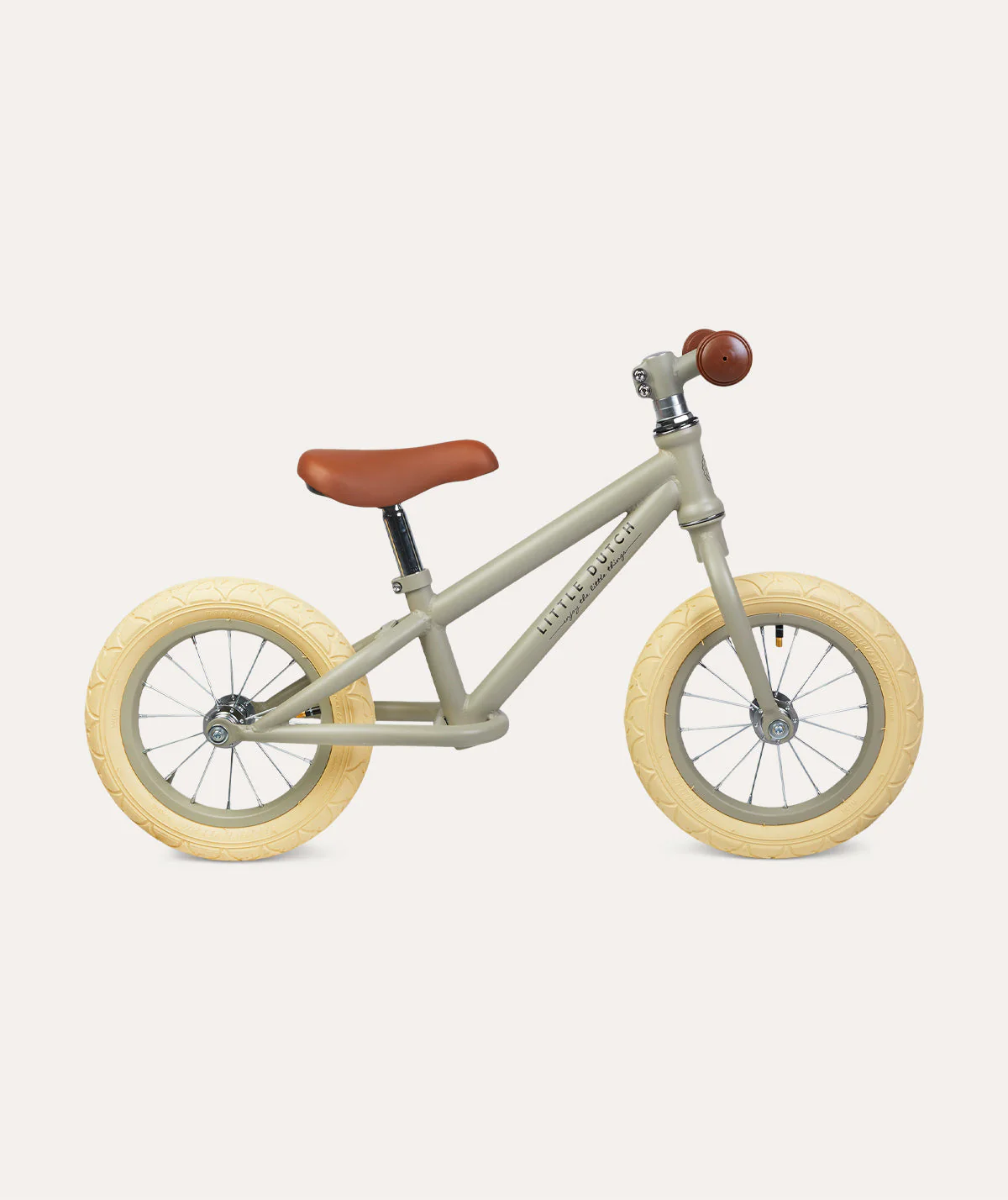 Little Dutch Balance Bike Matte - Green - Image 3