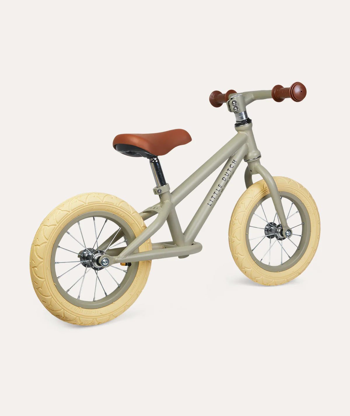 Little Dutch Balance Bike Matte - Green - Image 4
