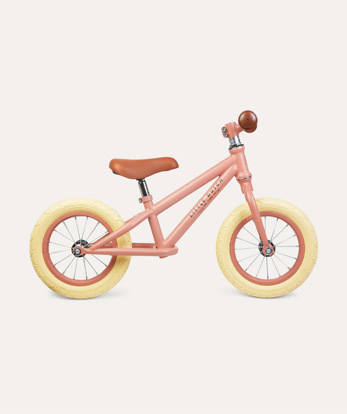Little Dutch Balance Bike Matte - Pink - Image 4