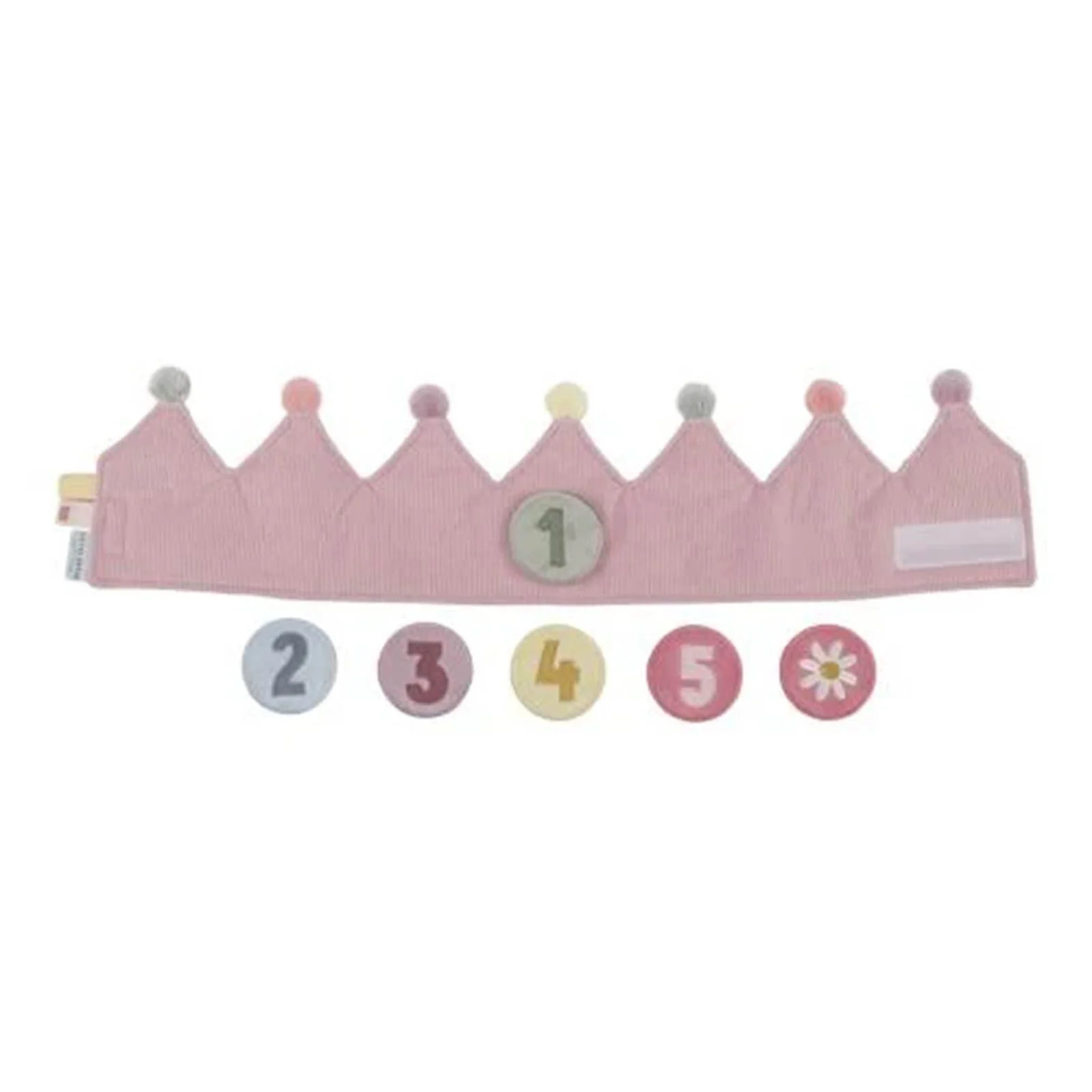 Little Dutch Birthday Crown - Pink - Image 3