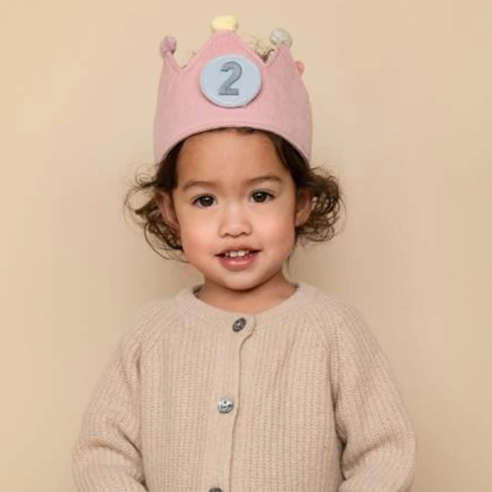 Little Dutch Birthday Crown - Pink - Image 4