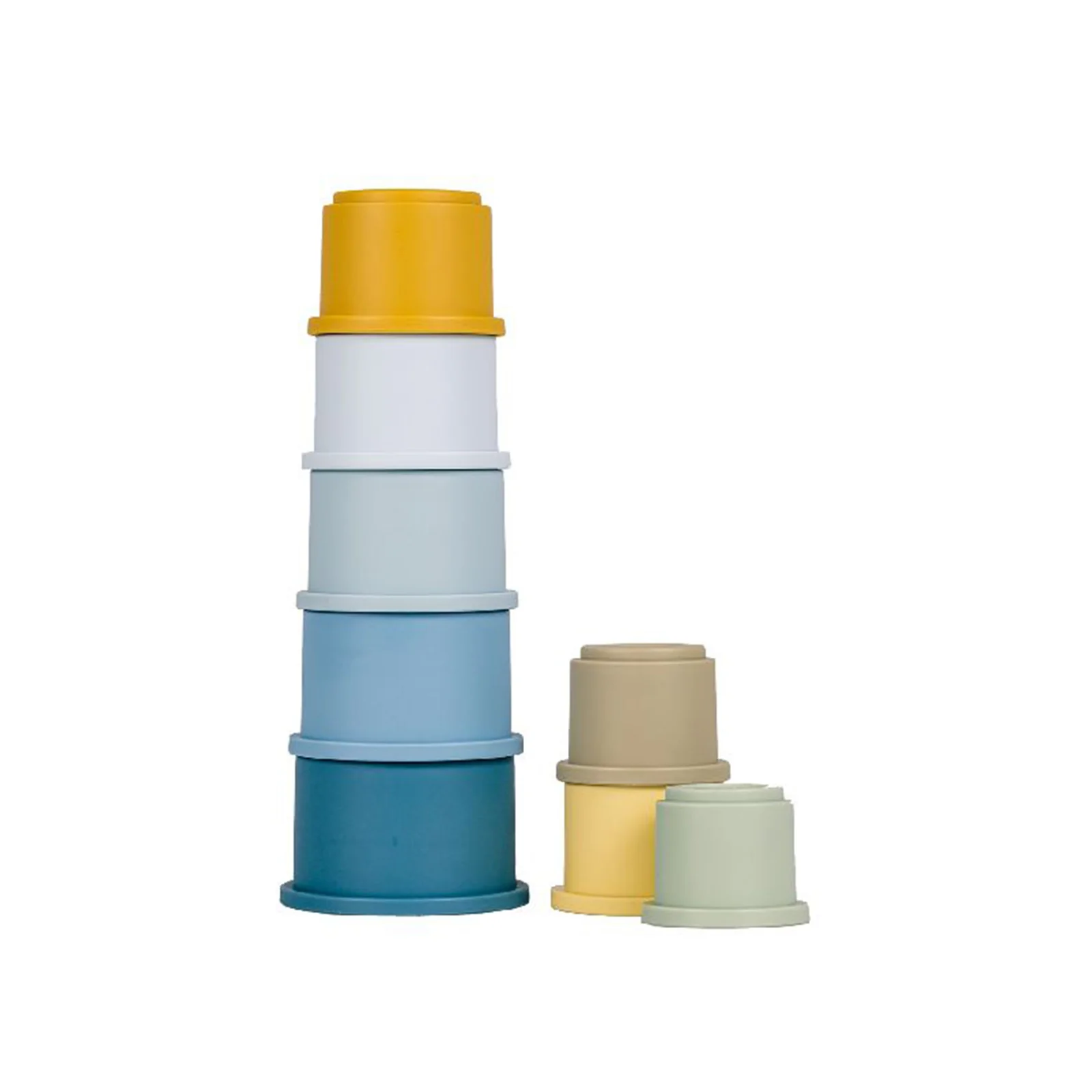 Little Dutch Blue Stacking Cups - Image 2