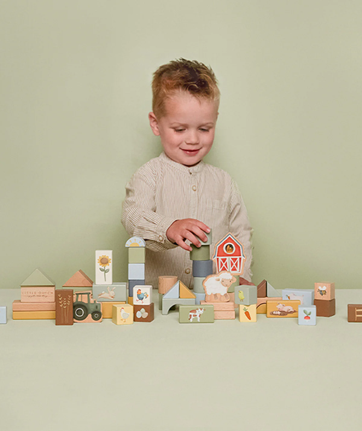 Little Dutch Building Blocks Little Farm - Image 2