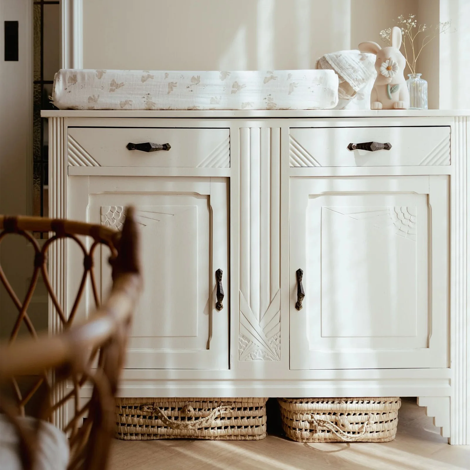 Little Dutch Changing Mat Cover - Baby Bunny - Image 3
