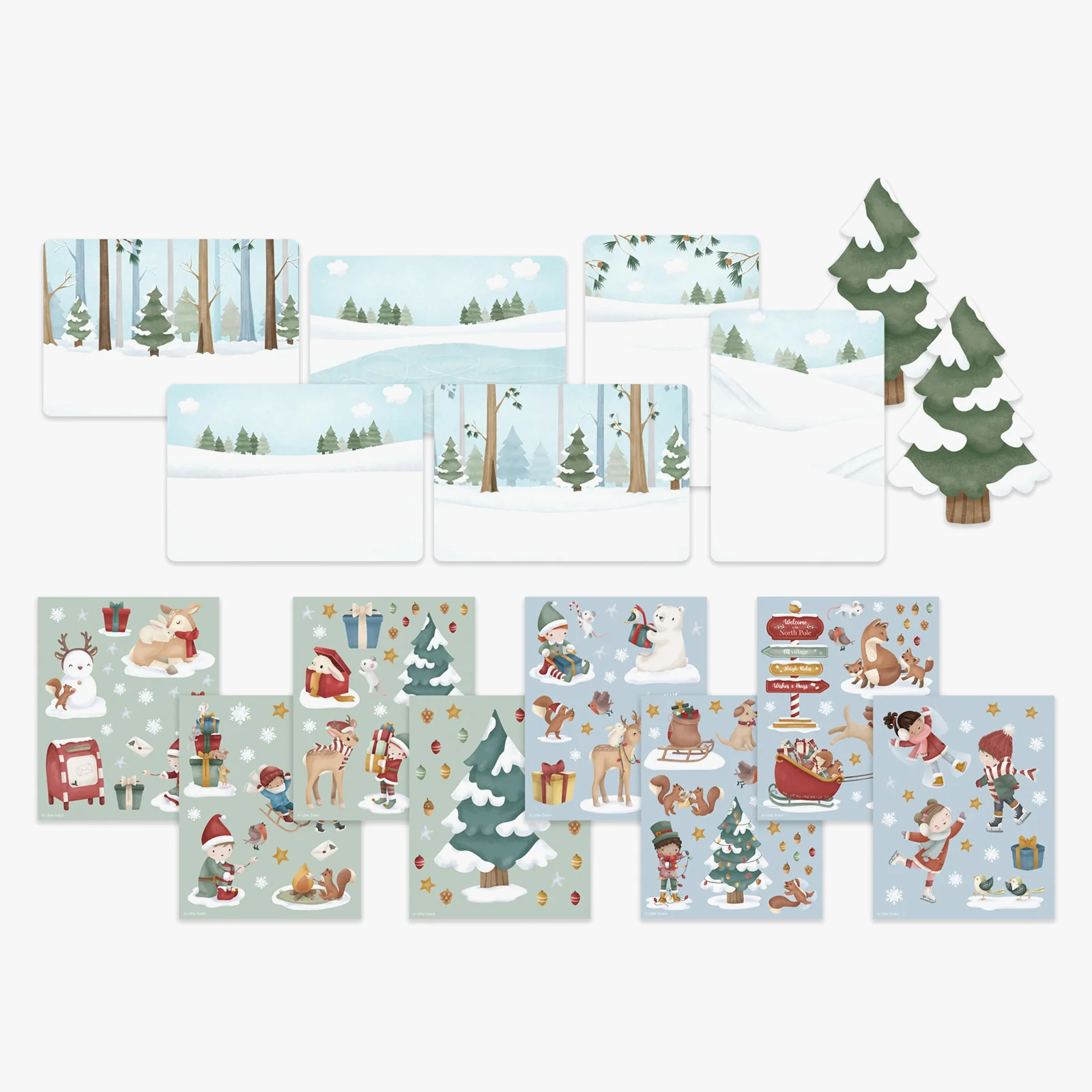 Little Dutch Christmas Sticker Story - Image 2