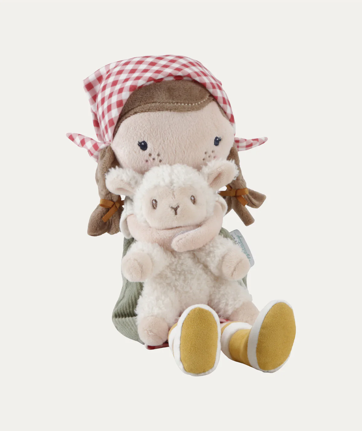 Little Dutch Cuddle Doll Farmer Rosa with Sheep 35cm - Image 2