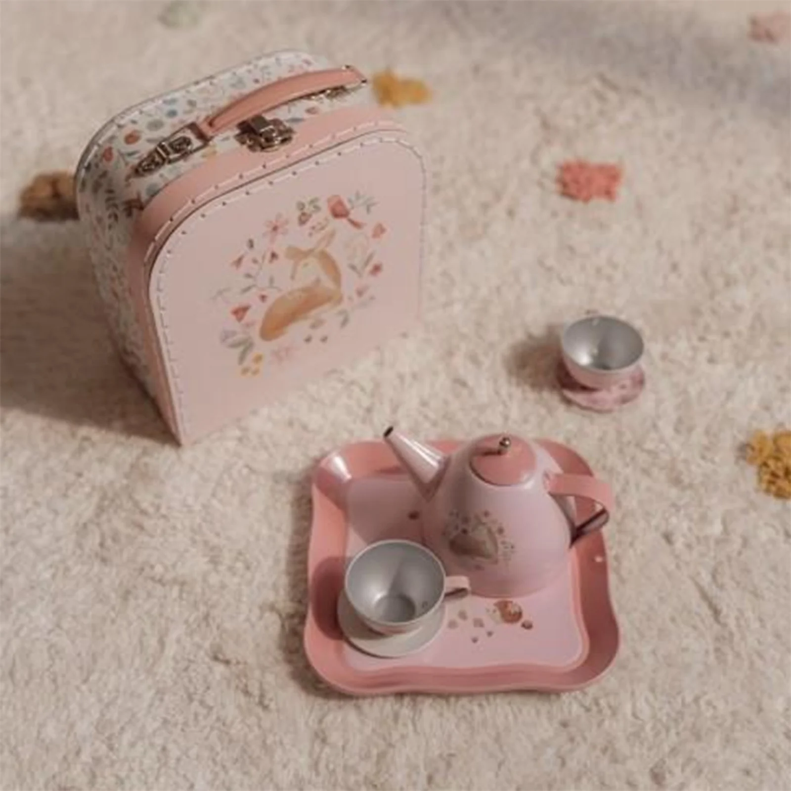 Little Dutch Fairy Garden Tea Set In Suitcase - Image 4