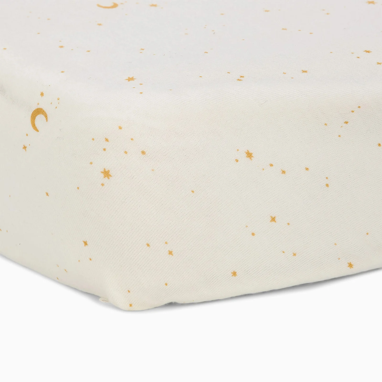 Little Dutch Fitted Cot Sheet - Moon & Stars - Image 2