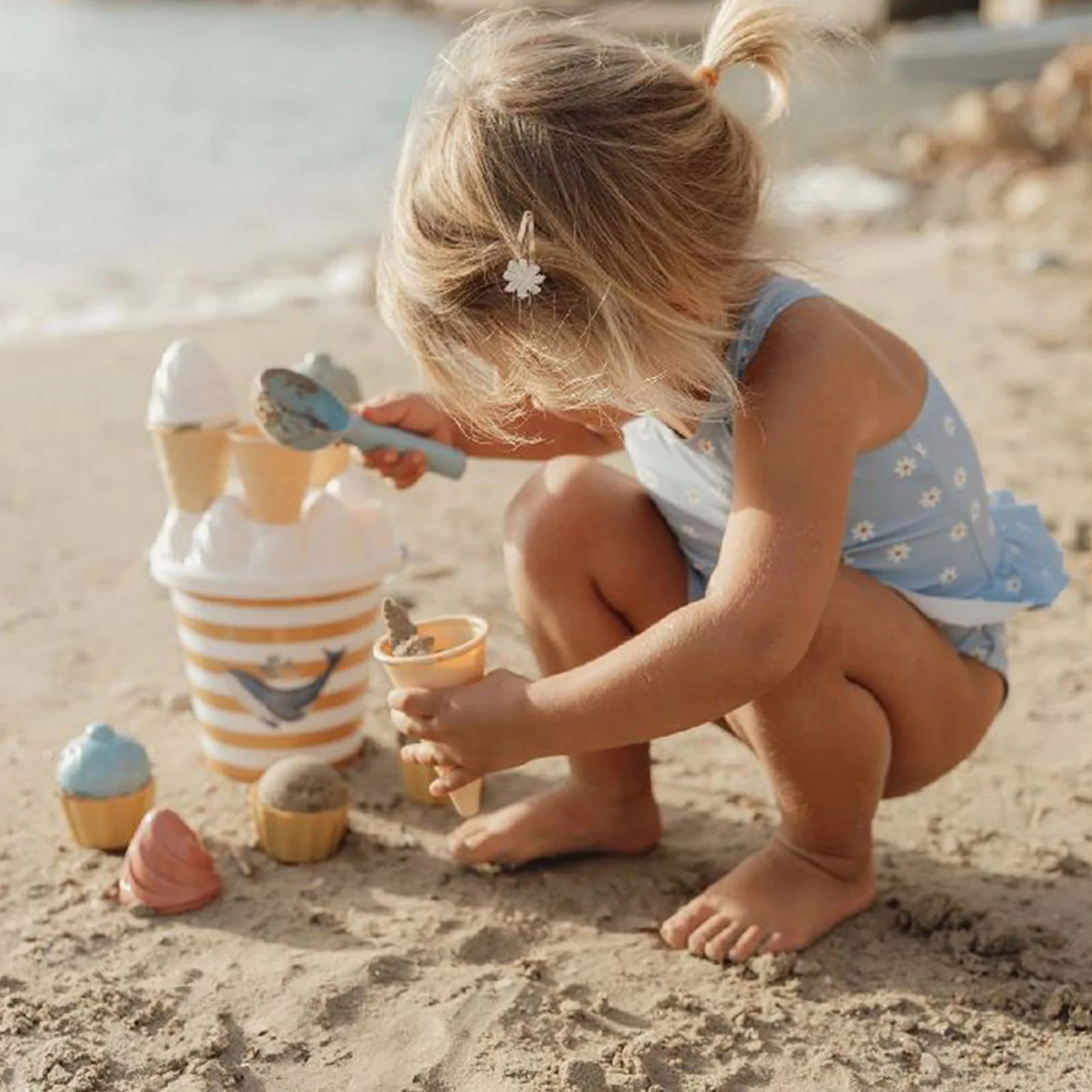 Little Dutch Ice Cream Bucket - Blue