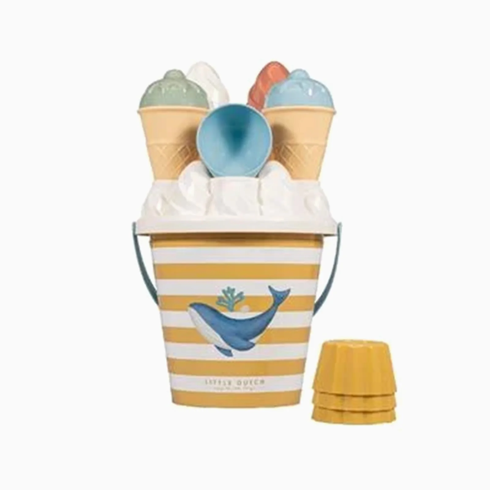 Little Dutch Ice Cream Bucket - Blue - Image 2