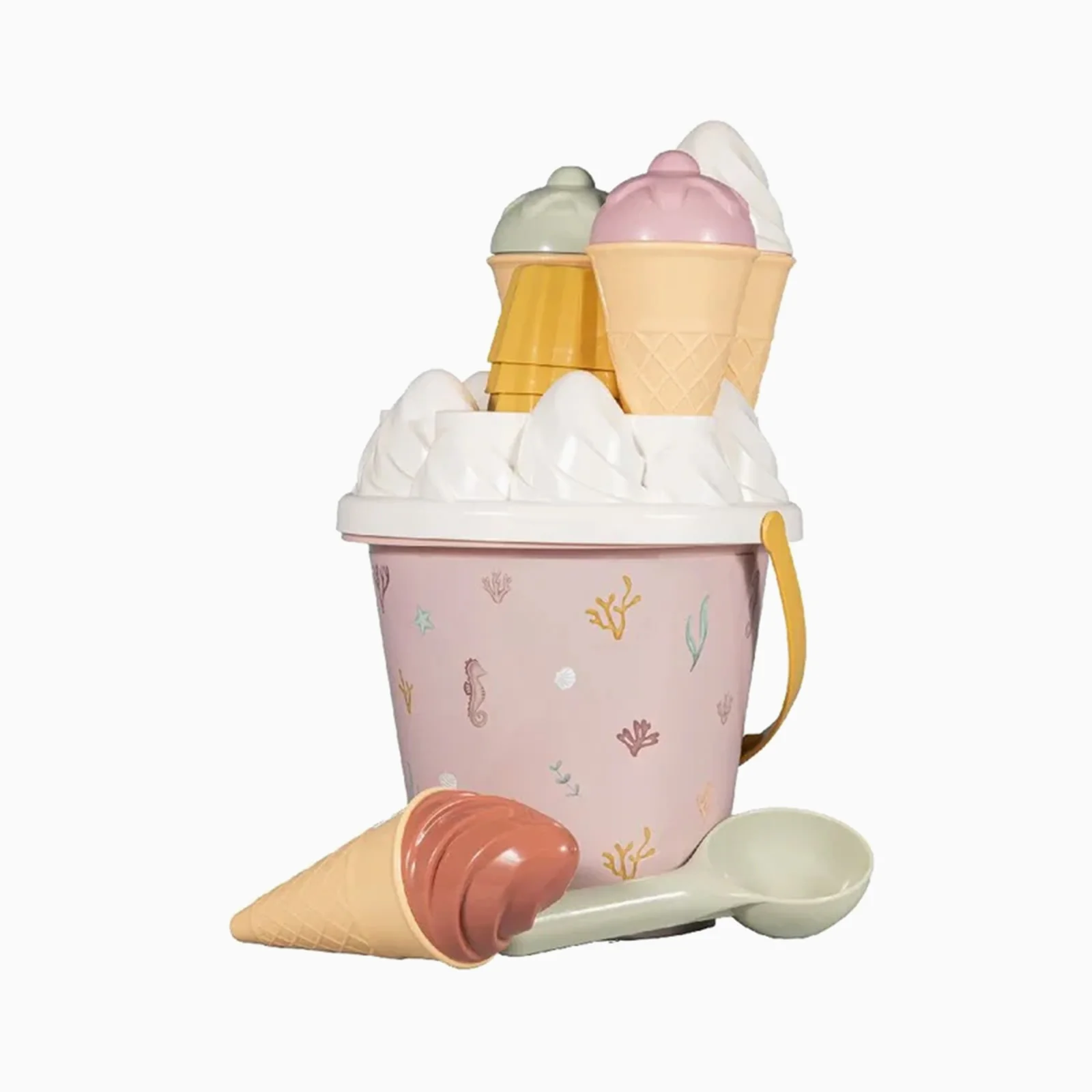 Little Dutch Ice Cream Bucket - Pink - Image 2