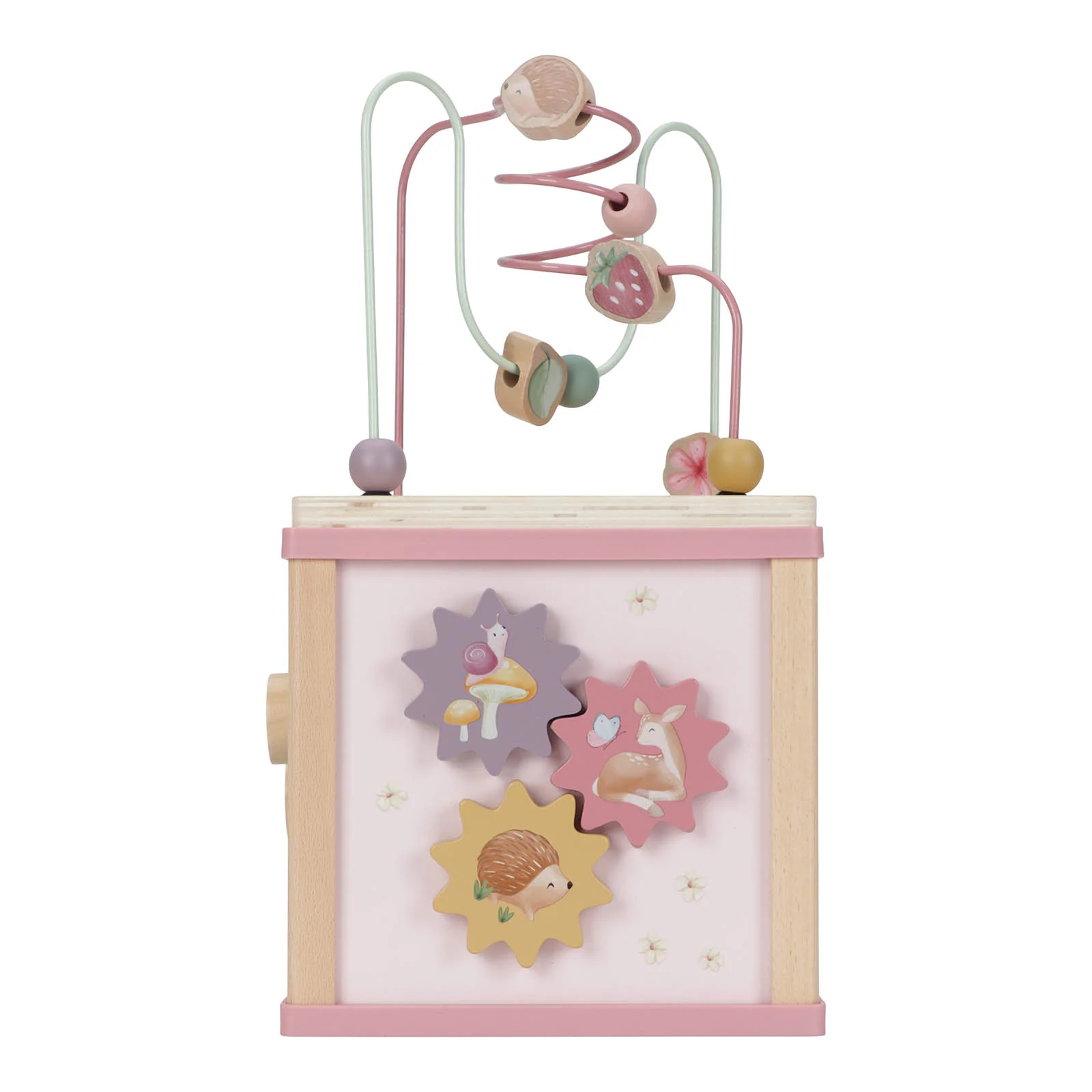 Little Dutch Activity Cube - Pink Fairy Garden - Image 5