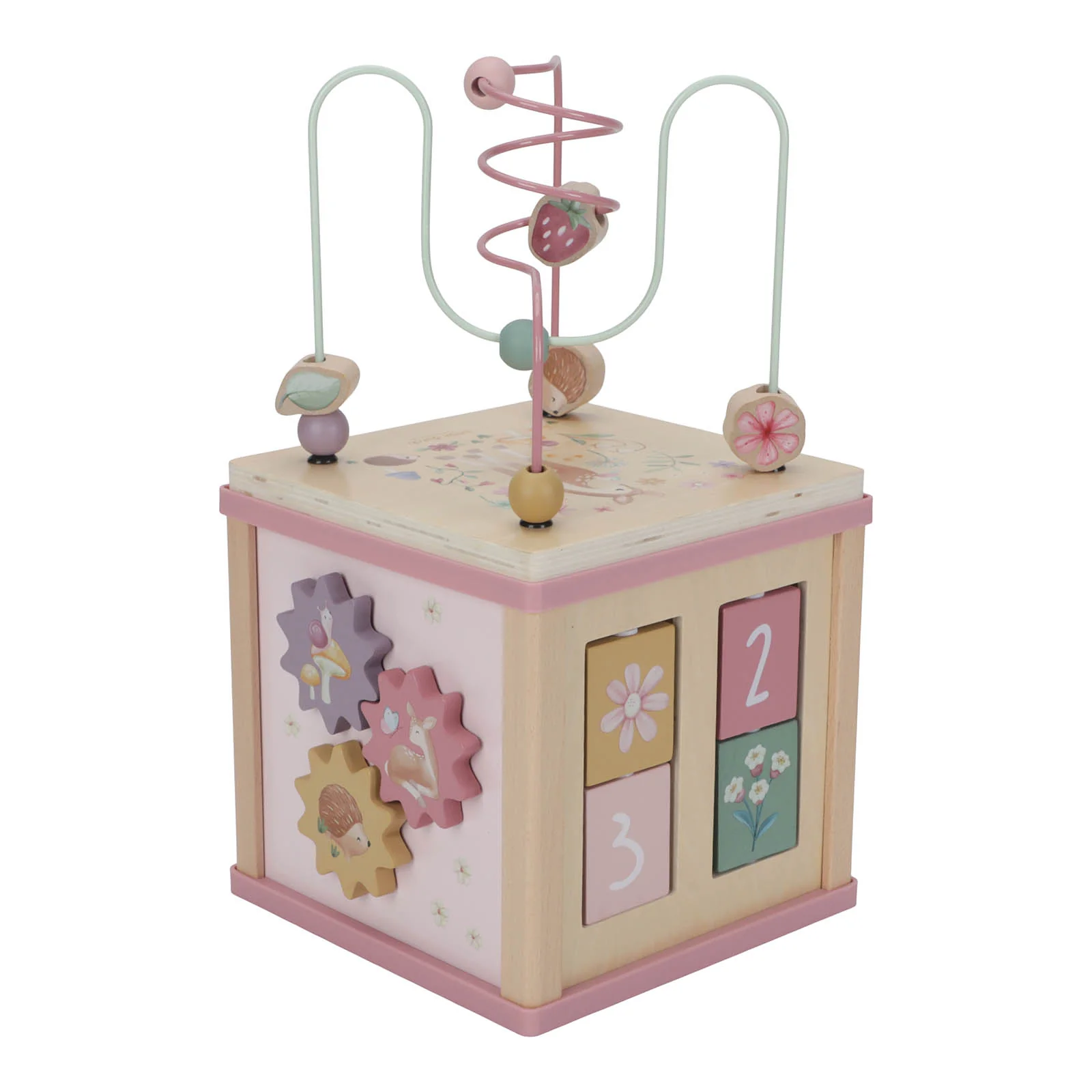 Little Dutch Activity Cube - Pink Fairy Garden - Image 8