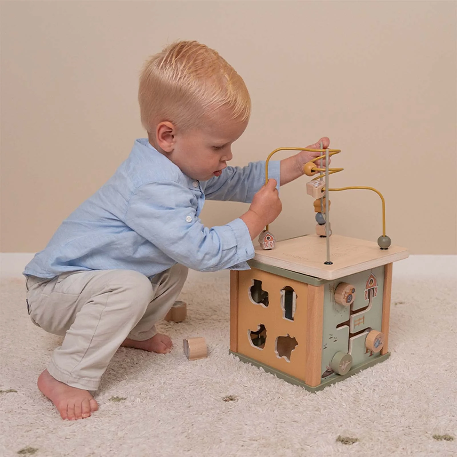 Little Dutch Activity Cube - Green