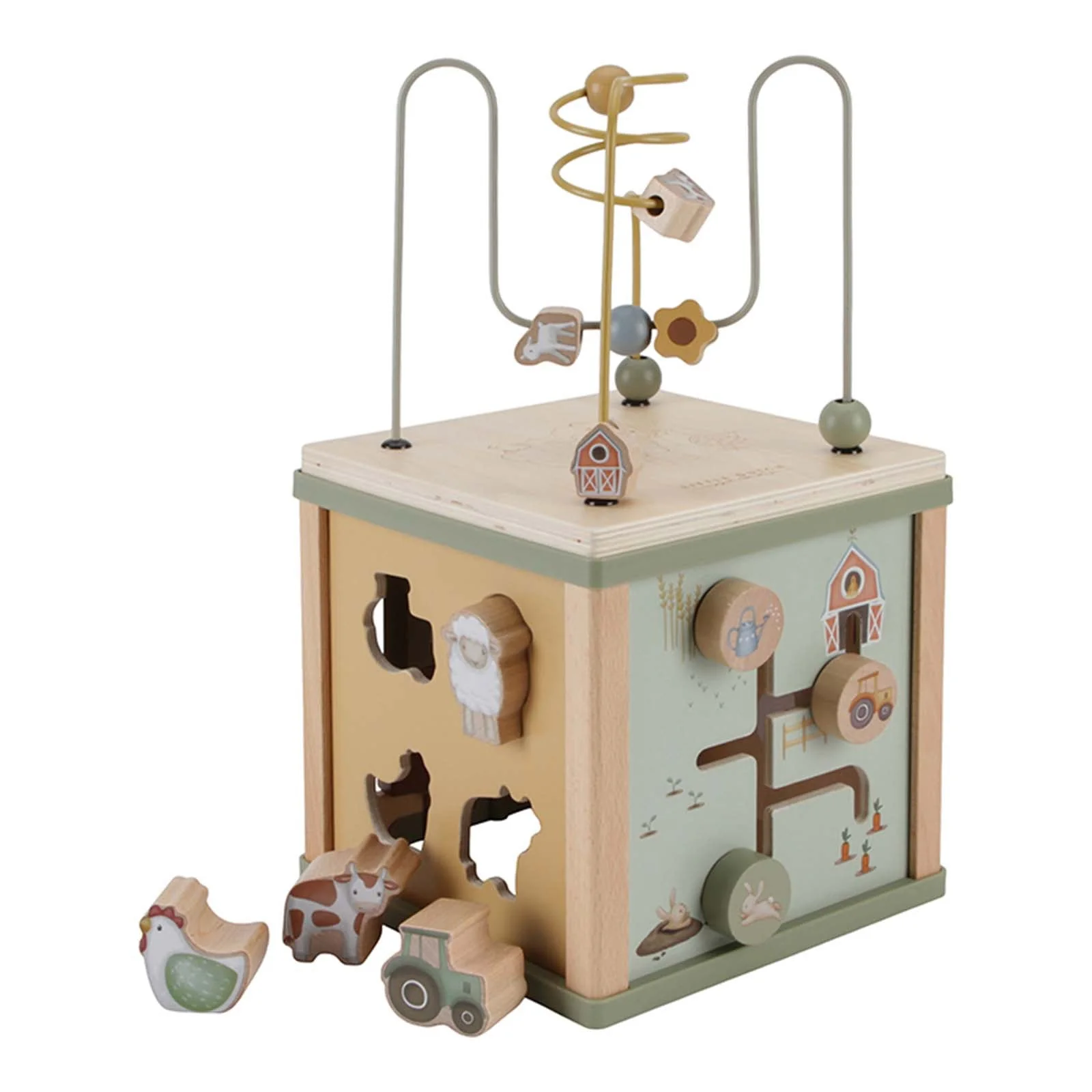 Little Dutch Activity Cube - Green - Image 2