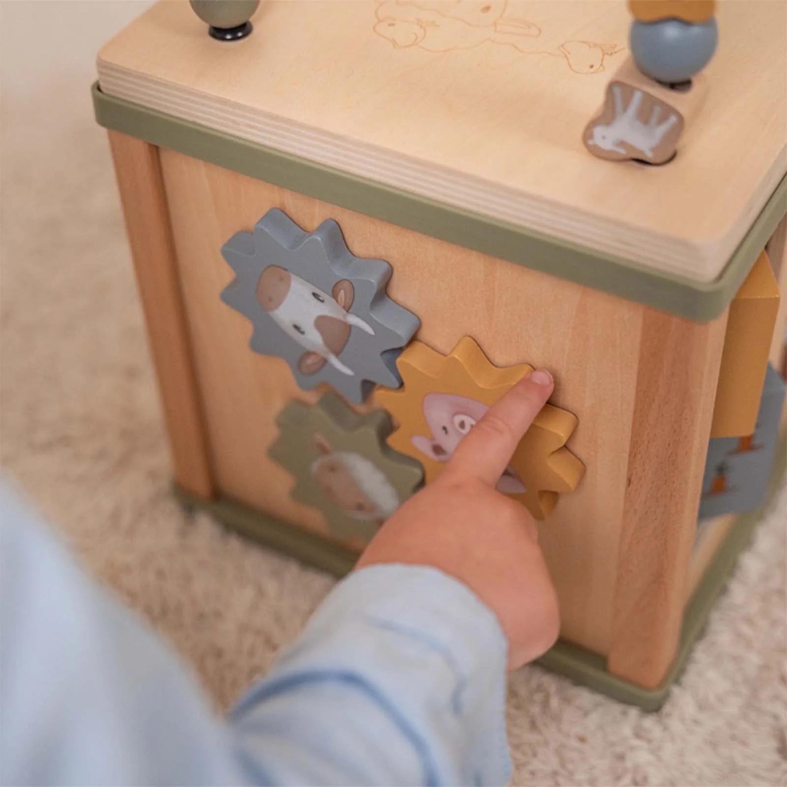 Little Dutch Activity Cube - Green - Image 5