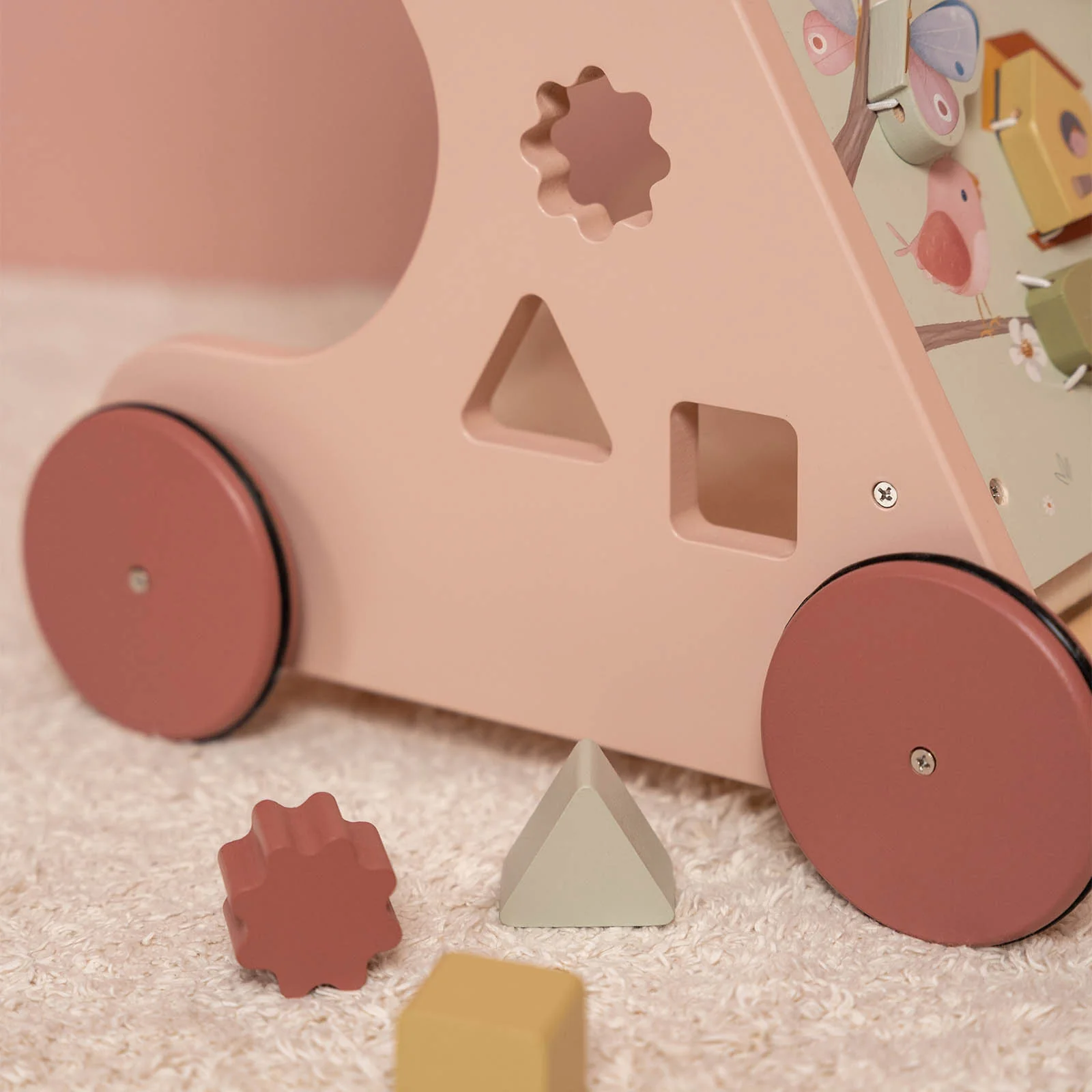 Little Dutch Activity Walker - Pink - Image 4
