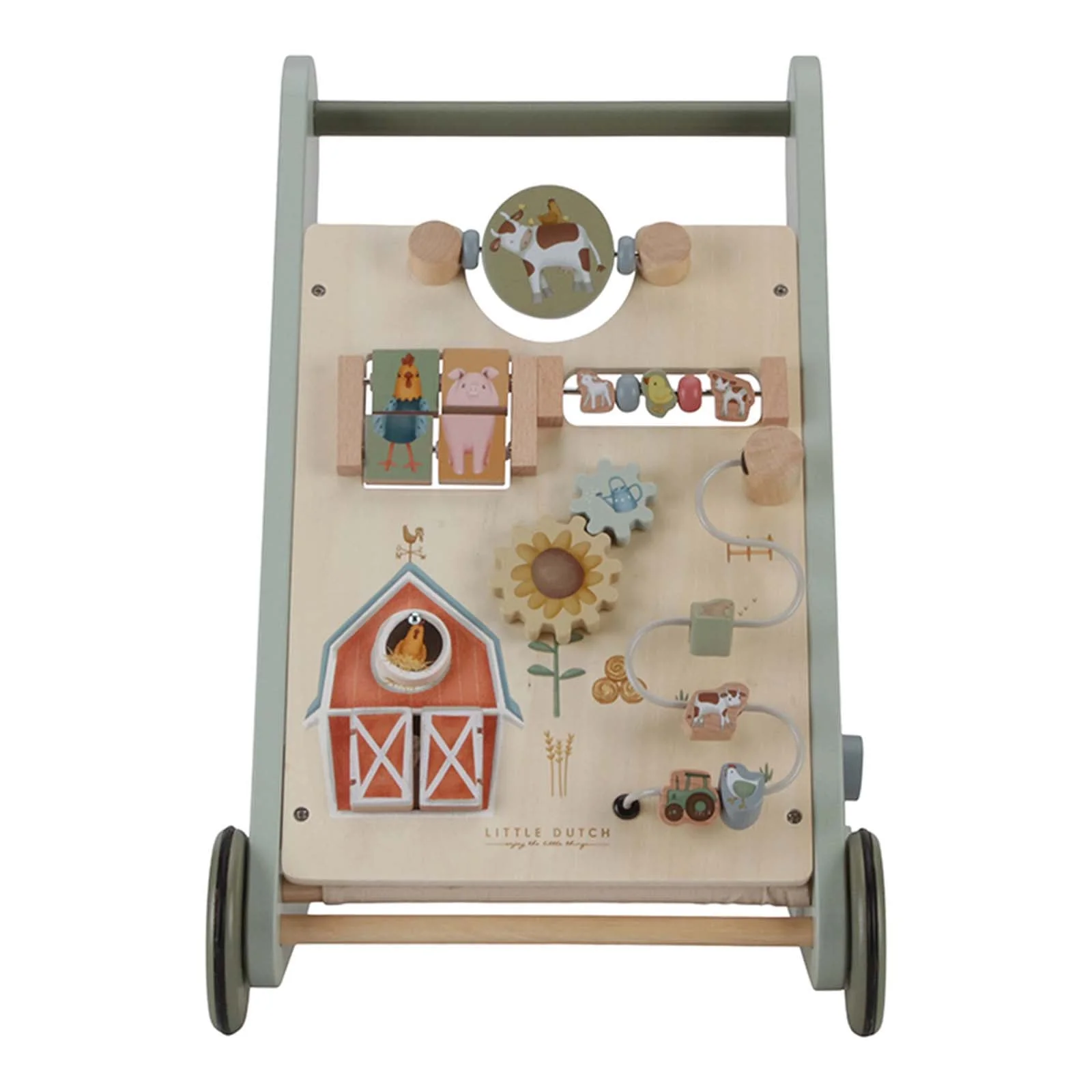 Little Dutch Activity Walker - Green - Image 2