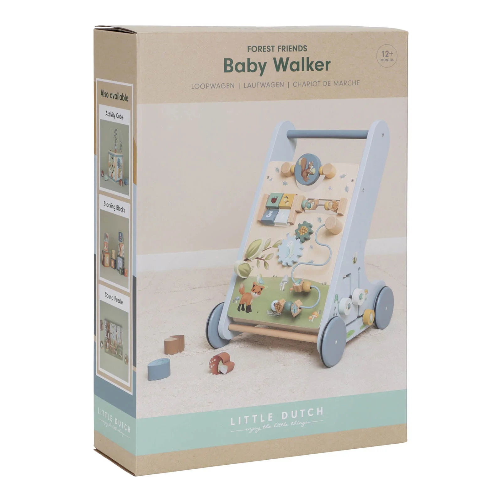 Little Dutch Activity Walker - Green - Image 3
