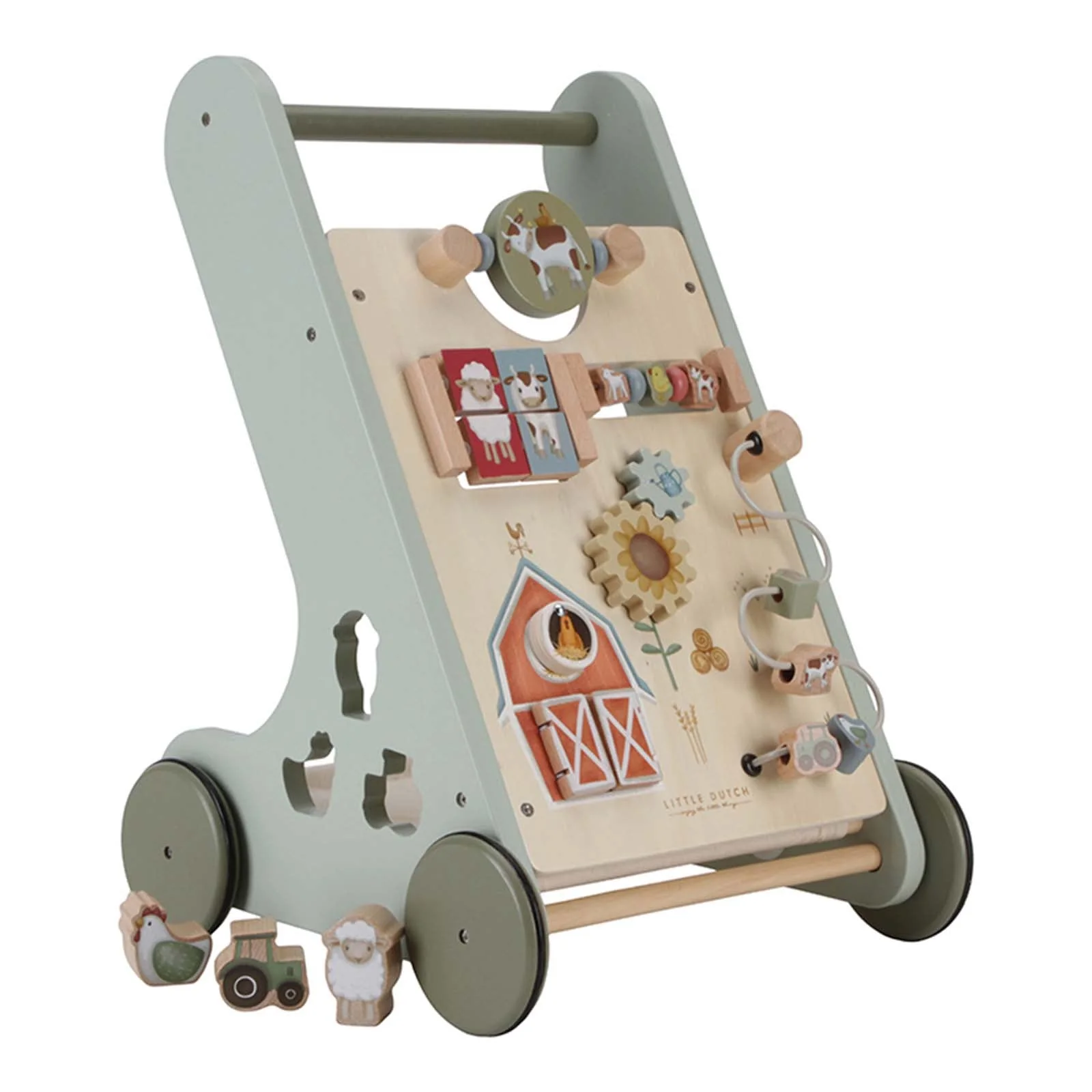 Little Dutch Activity Walker - Green - Image 5