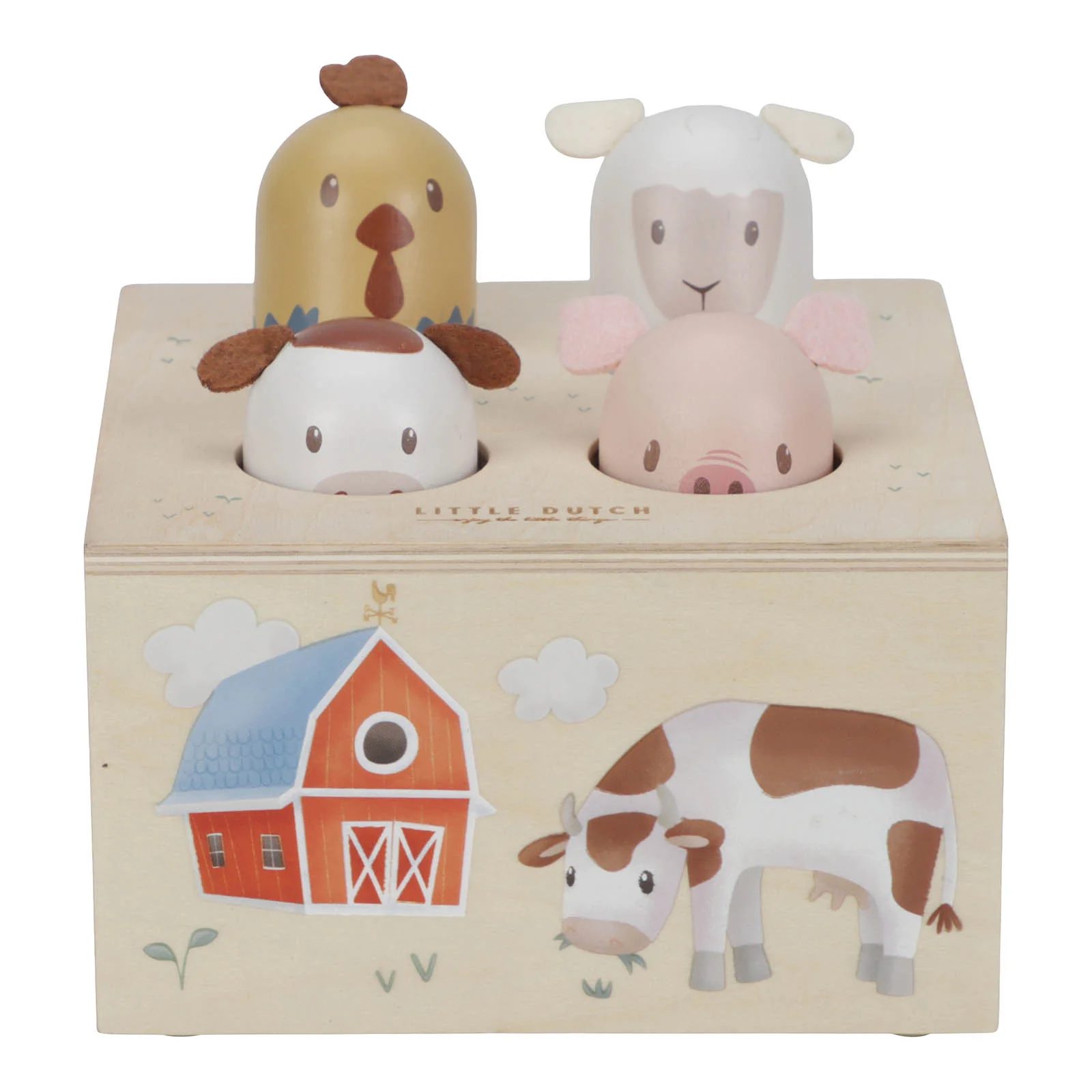 Little Dutch Little Farm Pop-up Toy - Image 2