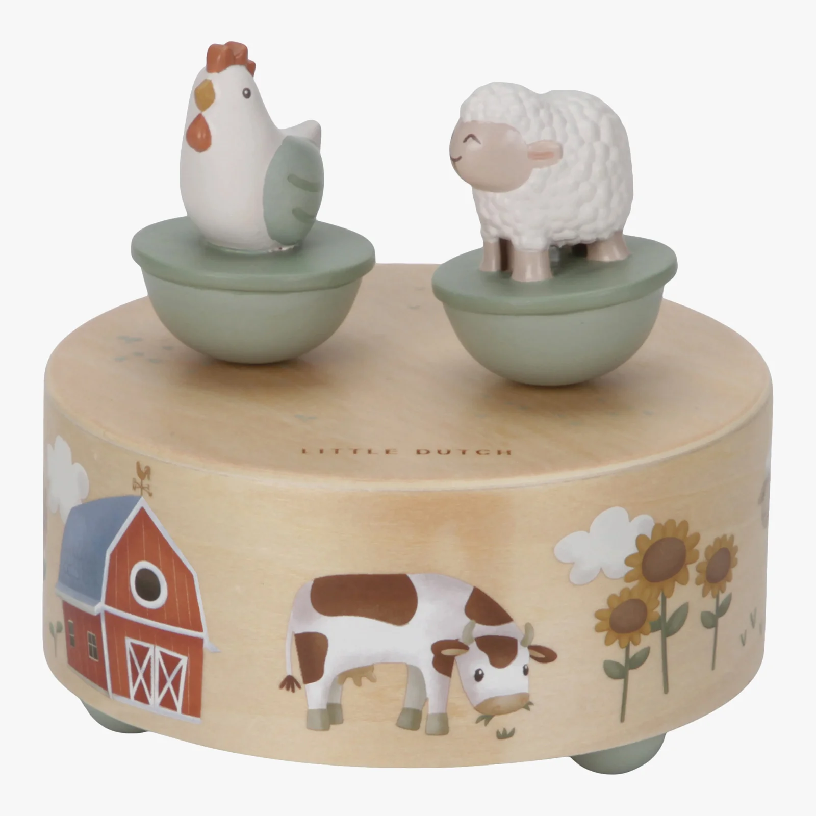 Little Dutch Little Farm Wooden Music Box